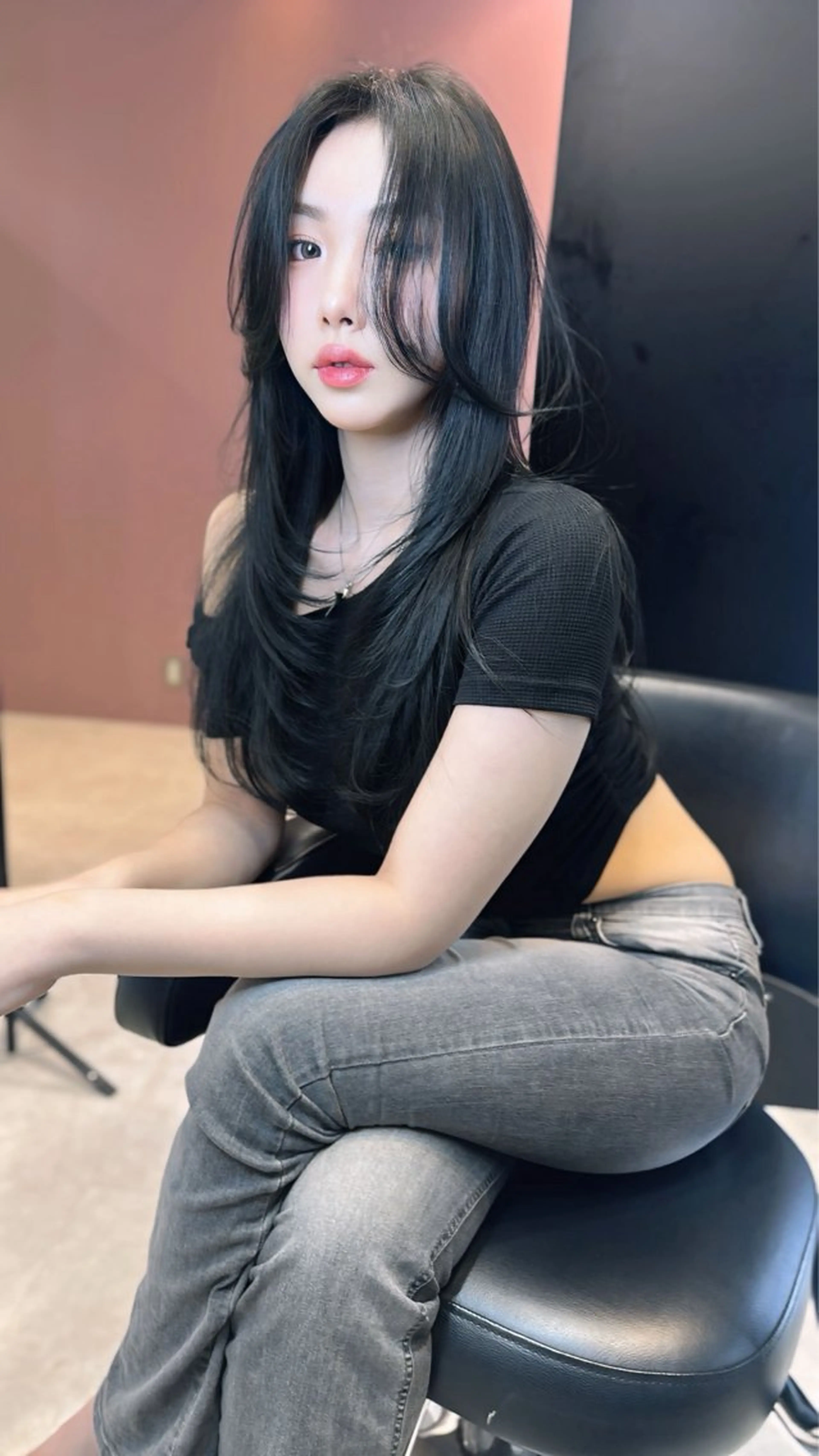 ロング 中韓🇨🇳🇰🇷 🤍TAKAHIROのヘアスタイル