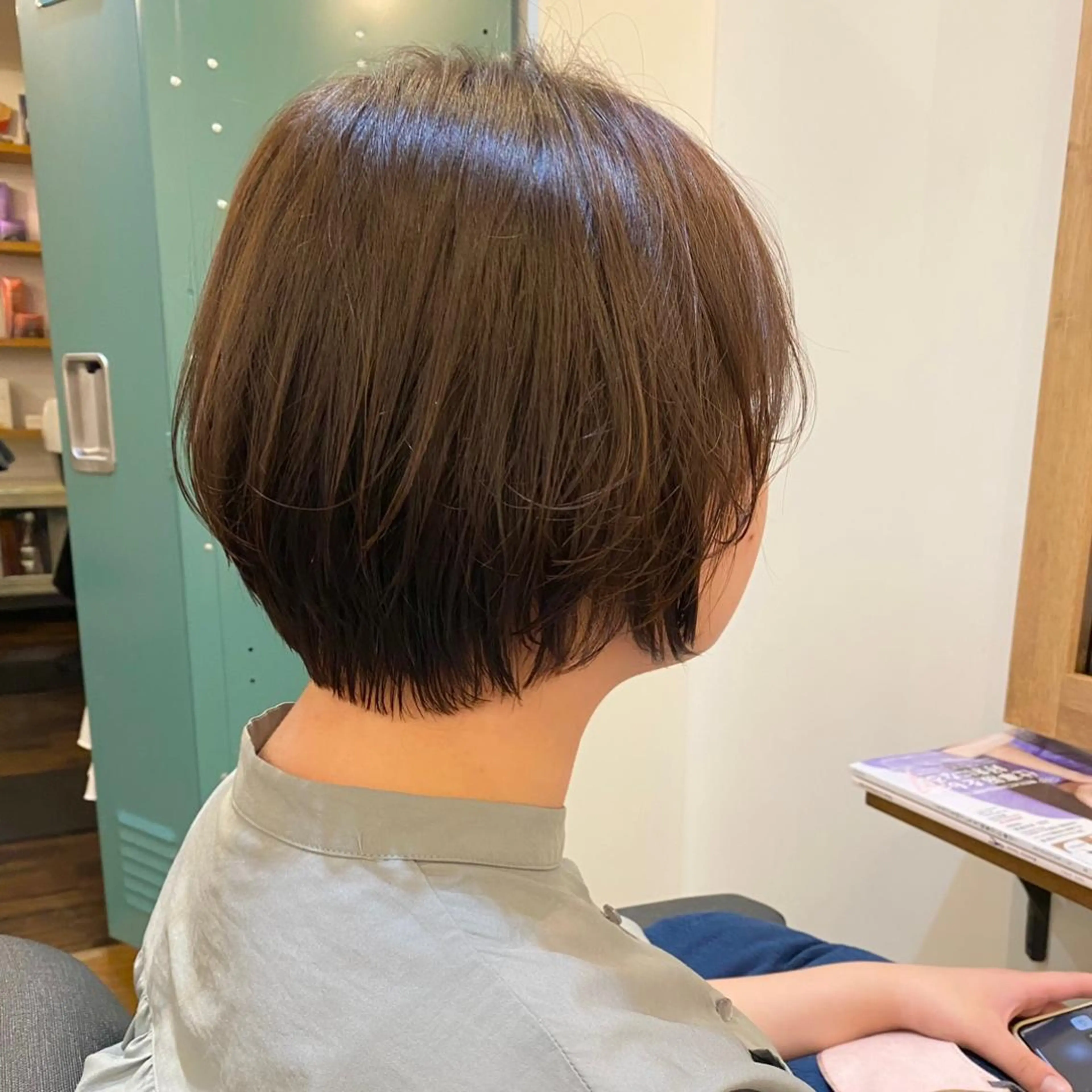 ショート カット 丸岡 美穂のヘアスタイル