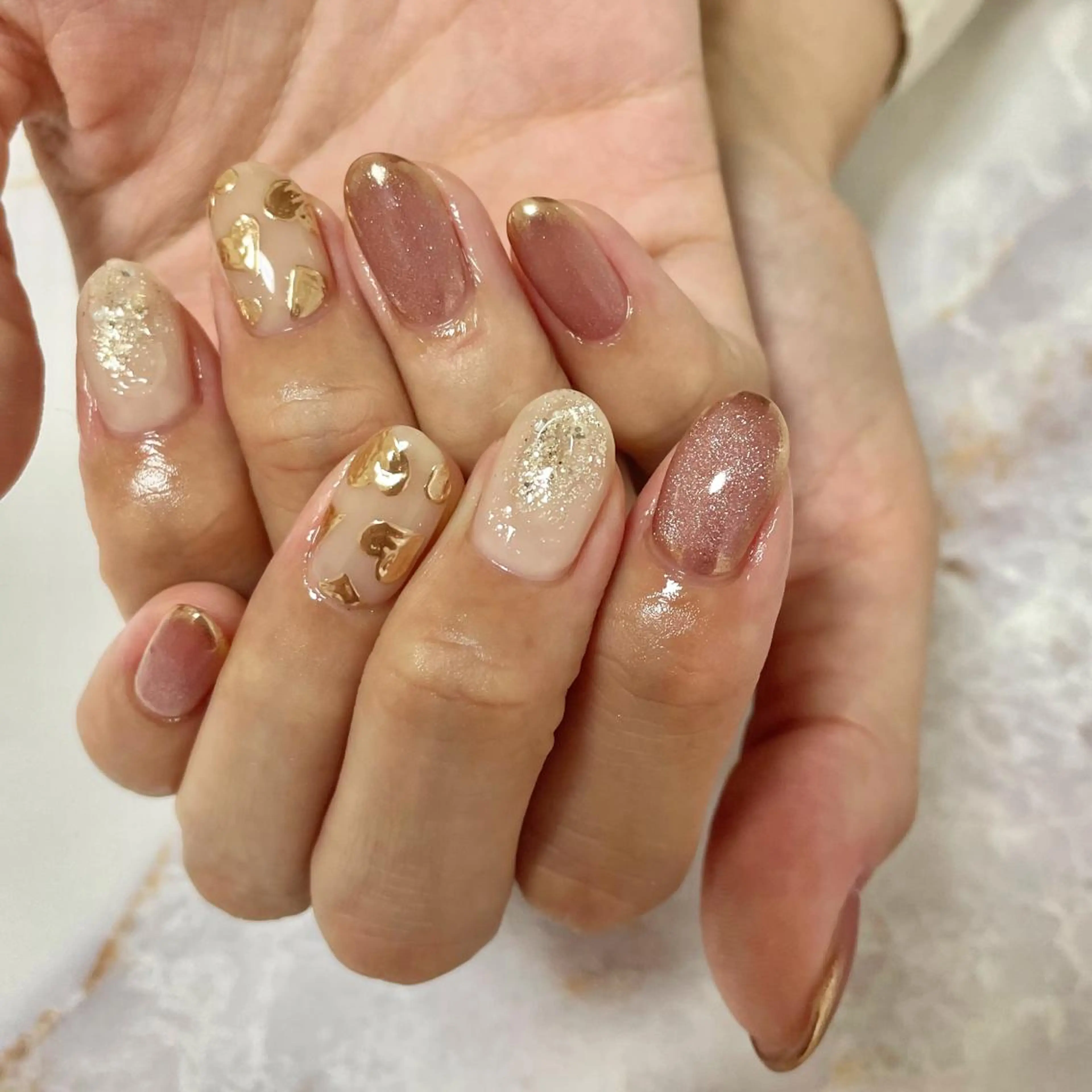 ネイル ハンドネイル ハンドケア m-nail 🌙minamiのネイルデザイン