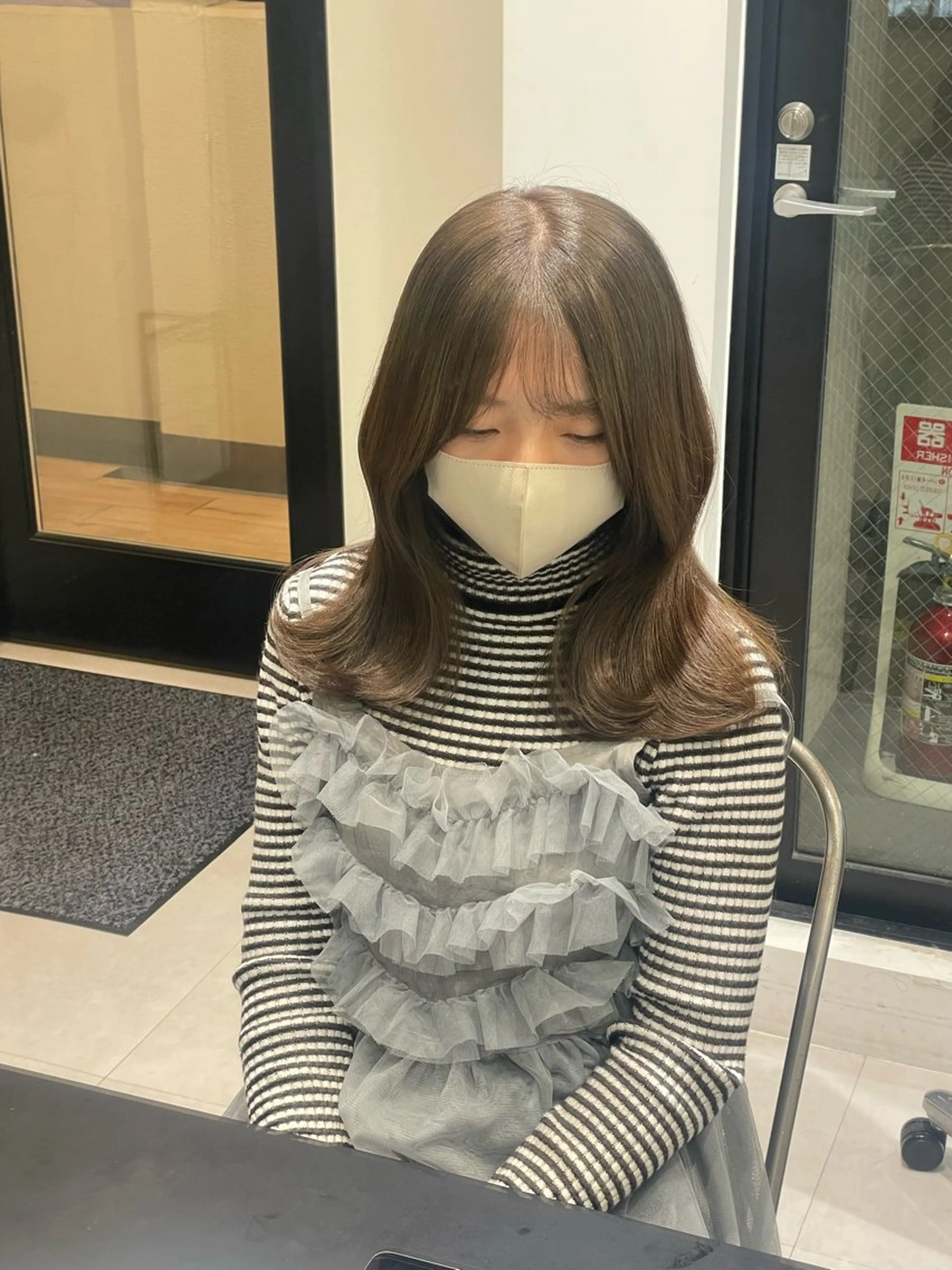 ミディアム 【美容室が苦手な方 専問美容室】MIHOのヘアスタイル