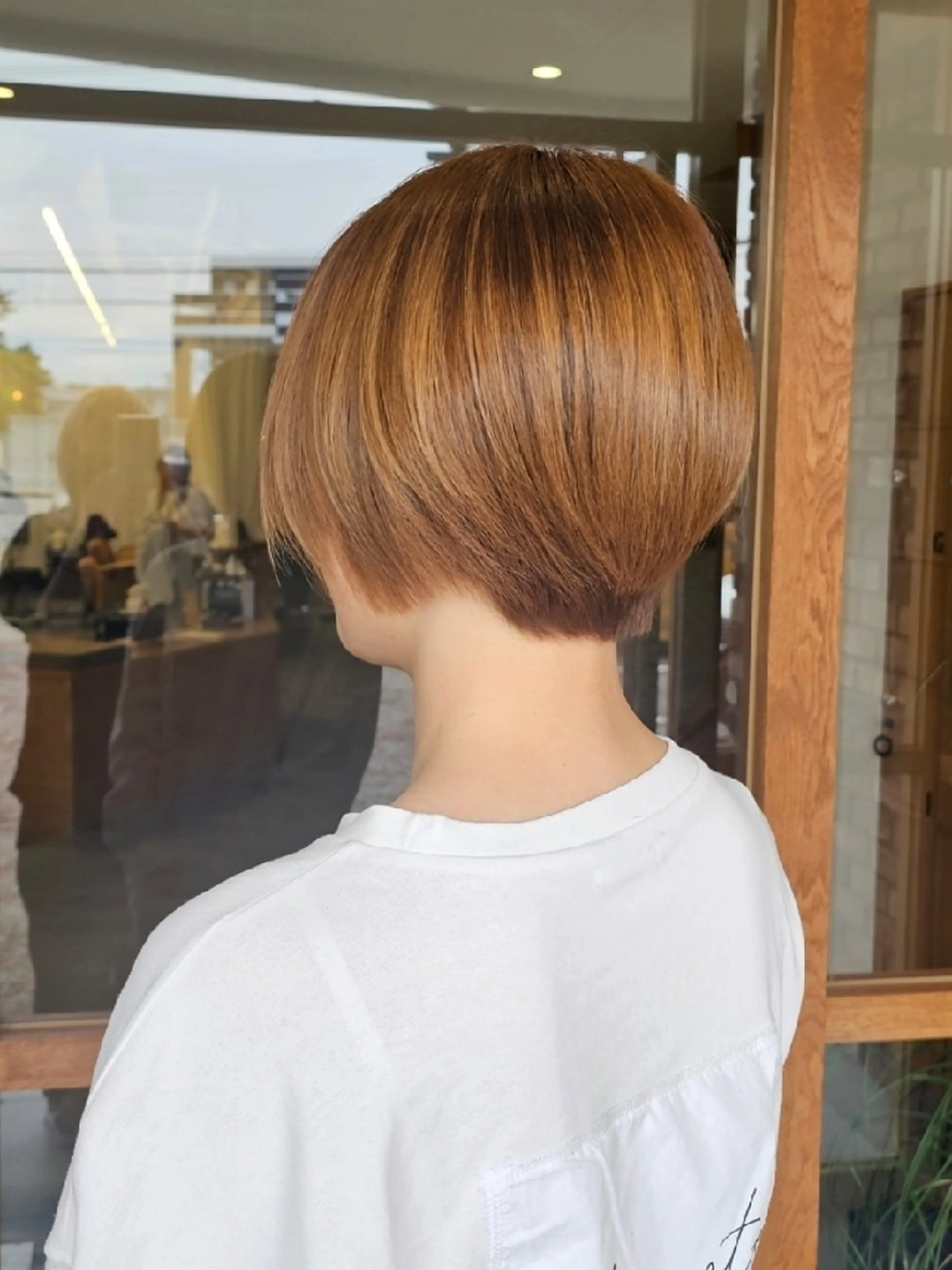 ショート カット きただ あみのヘアスタイル