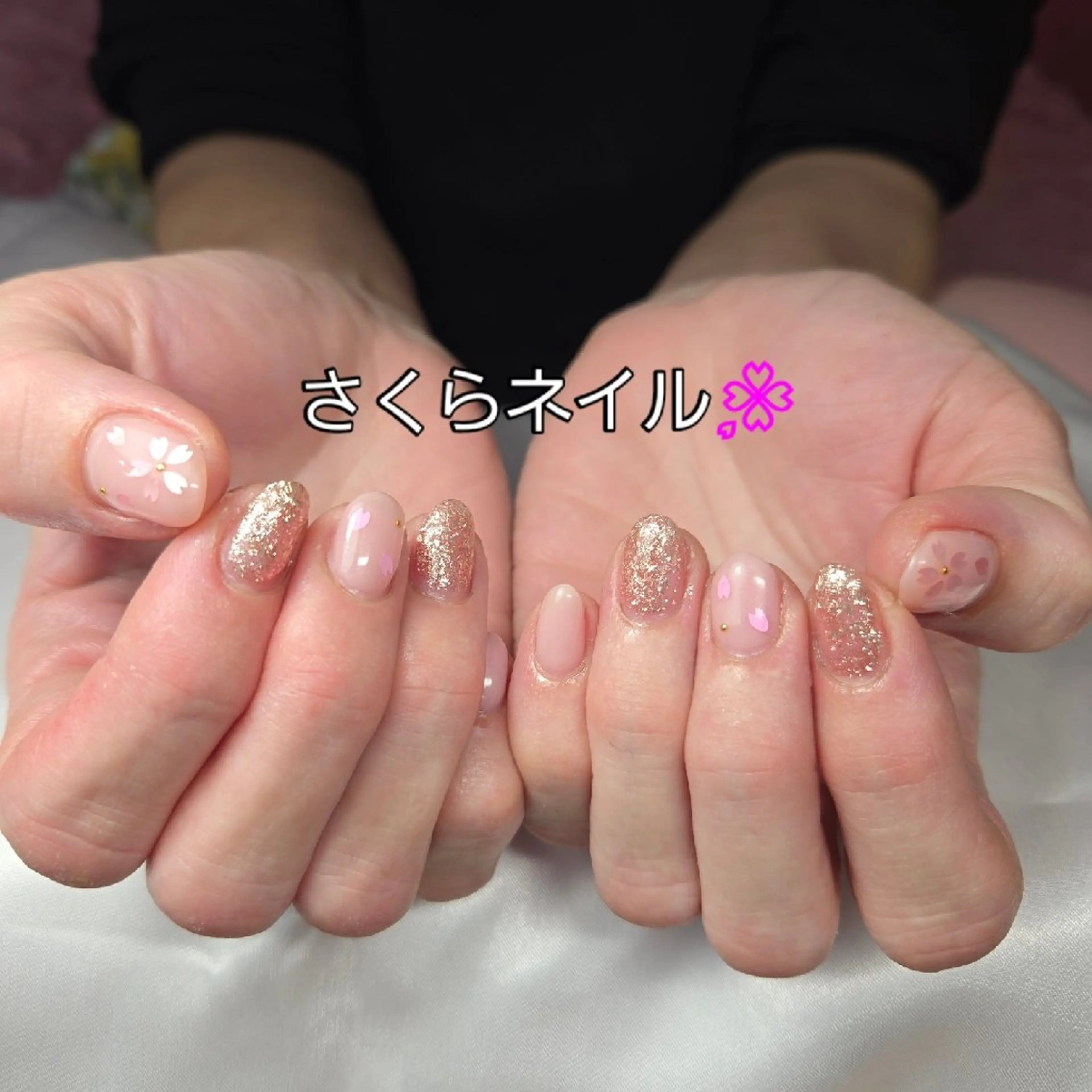 ネイル ハンドネイル ネイルサロンベルティ .ひとみのネイルデザイン