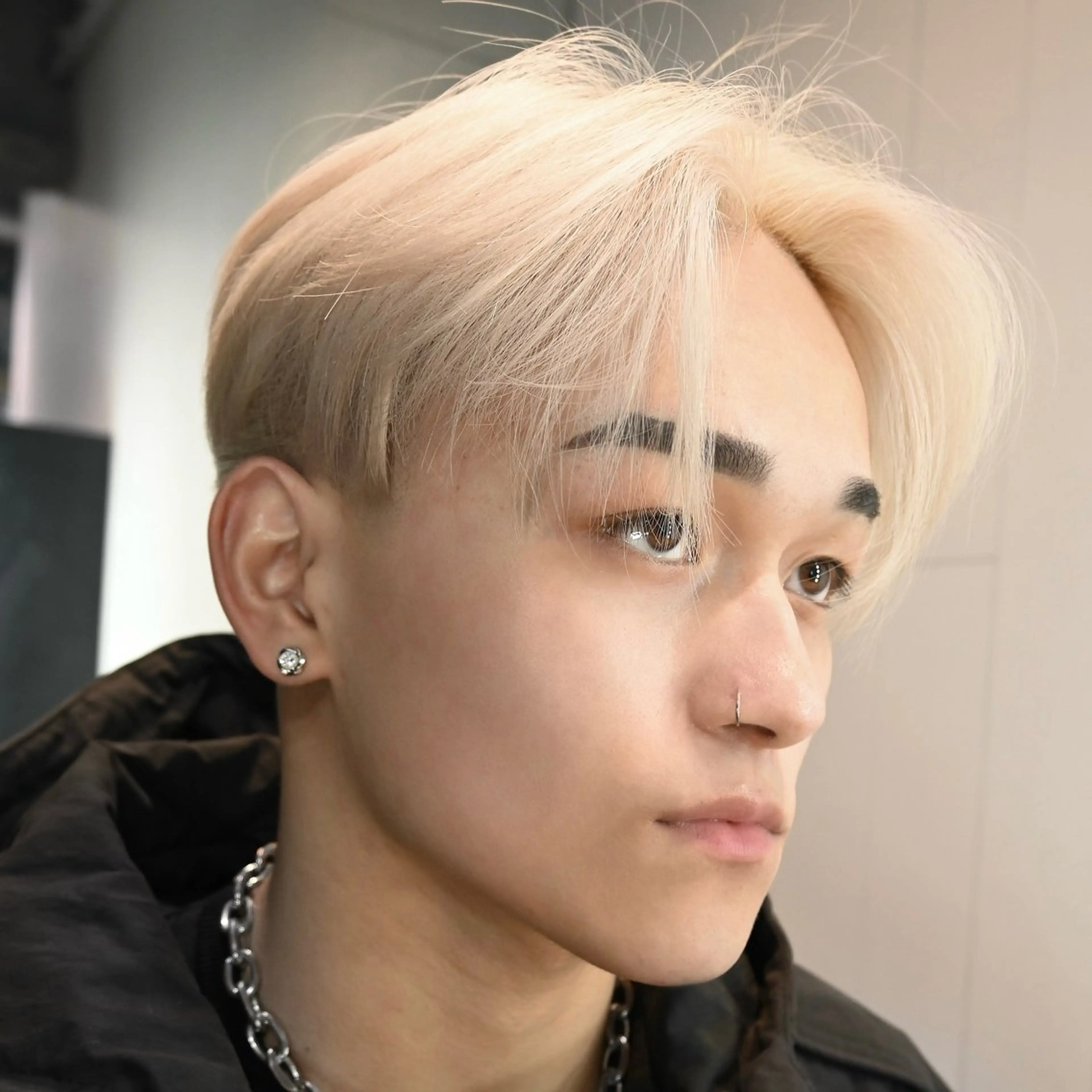 メンズ 池袋センターパート 特化YUUKIのヘアスタイル