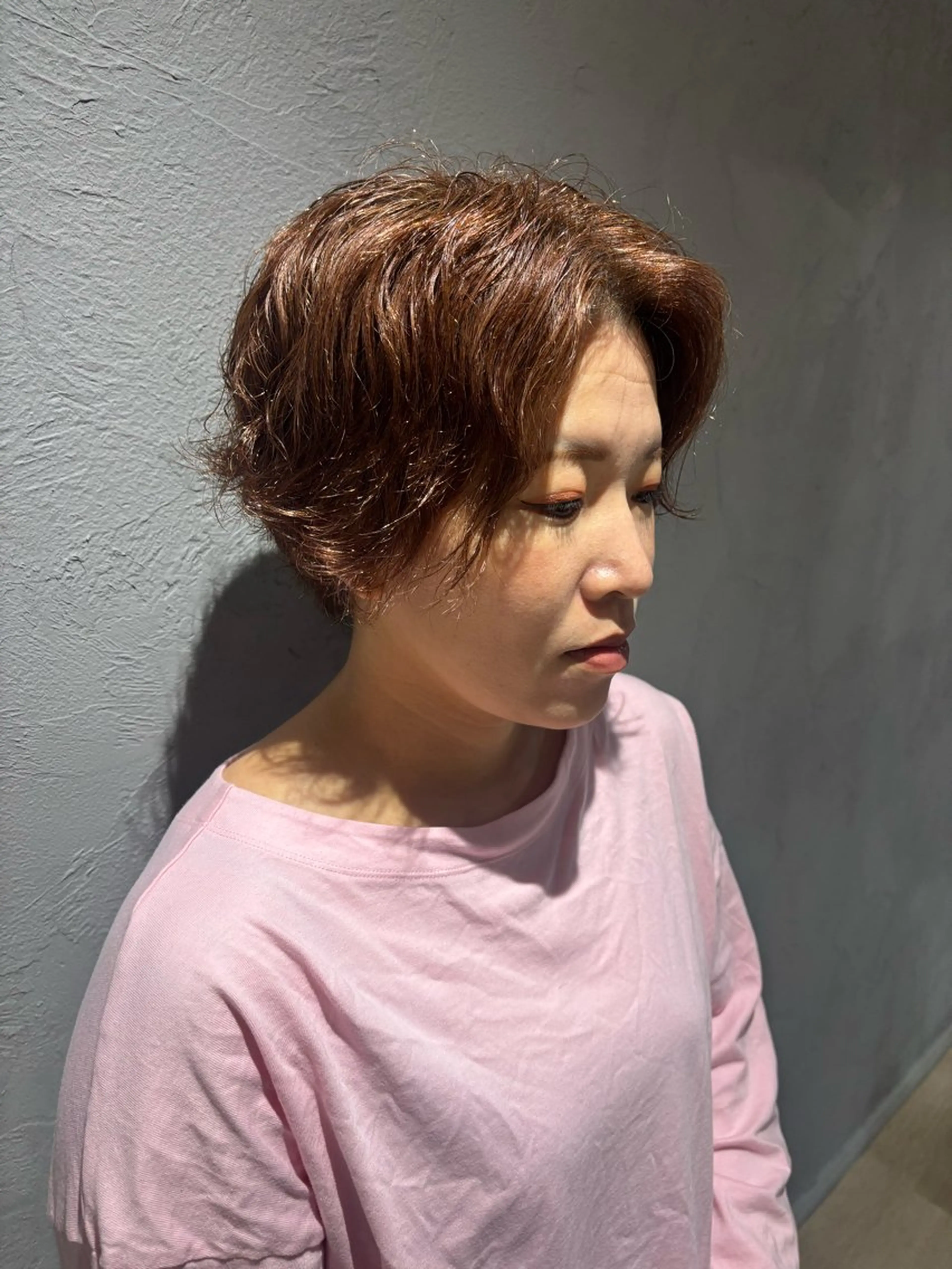 ショート Maki /透明感カラーのヘアスタイル