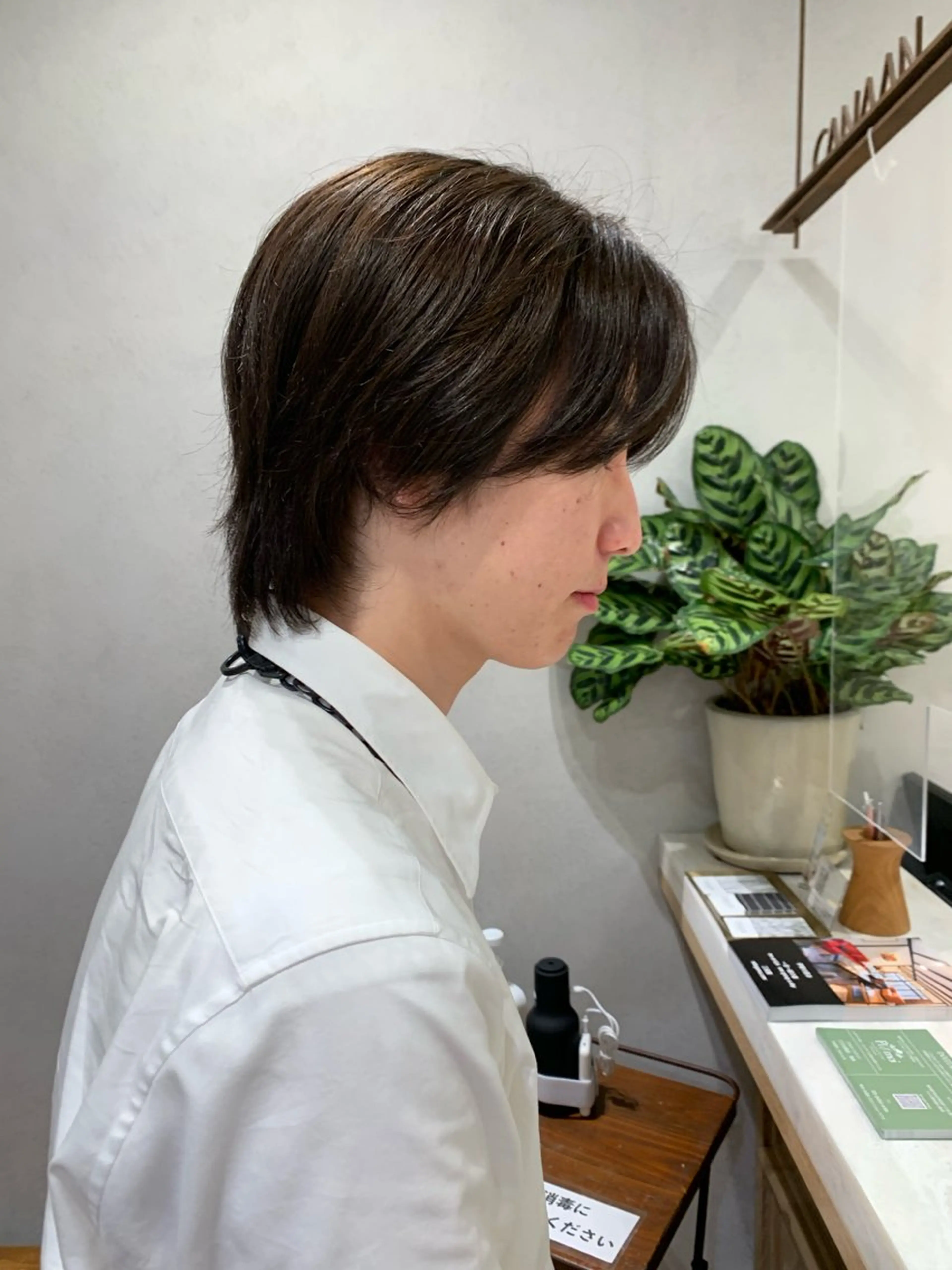 カラー メンズ 齋藤 小羽のヘアスタイル
