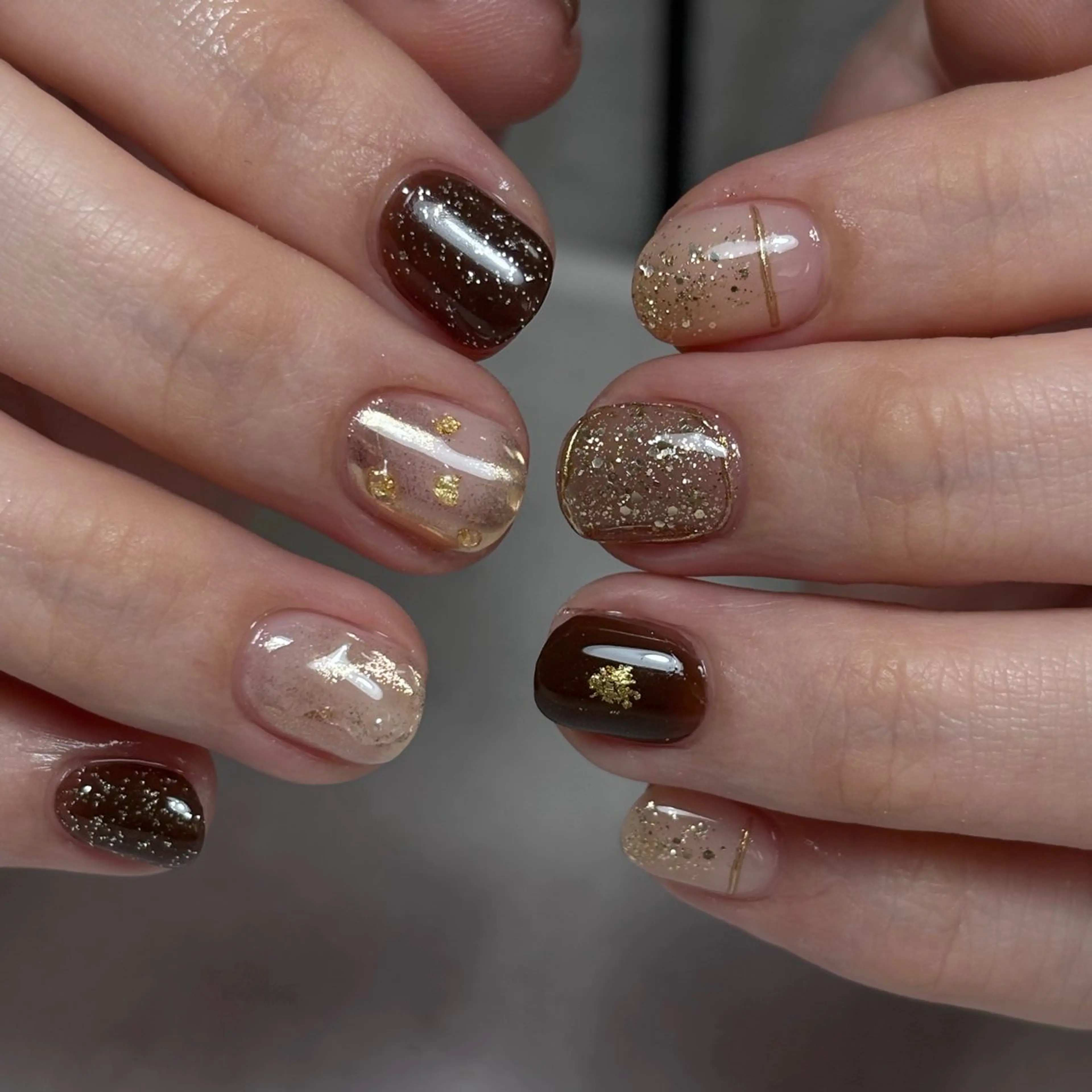 ネイル ニュアンスネイル ハンドネイル Salon Asterのネイルデザイン