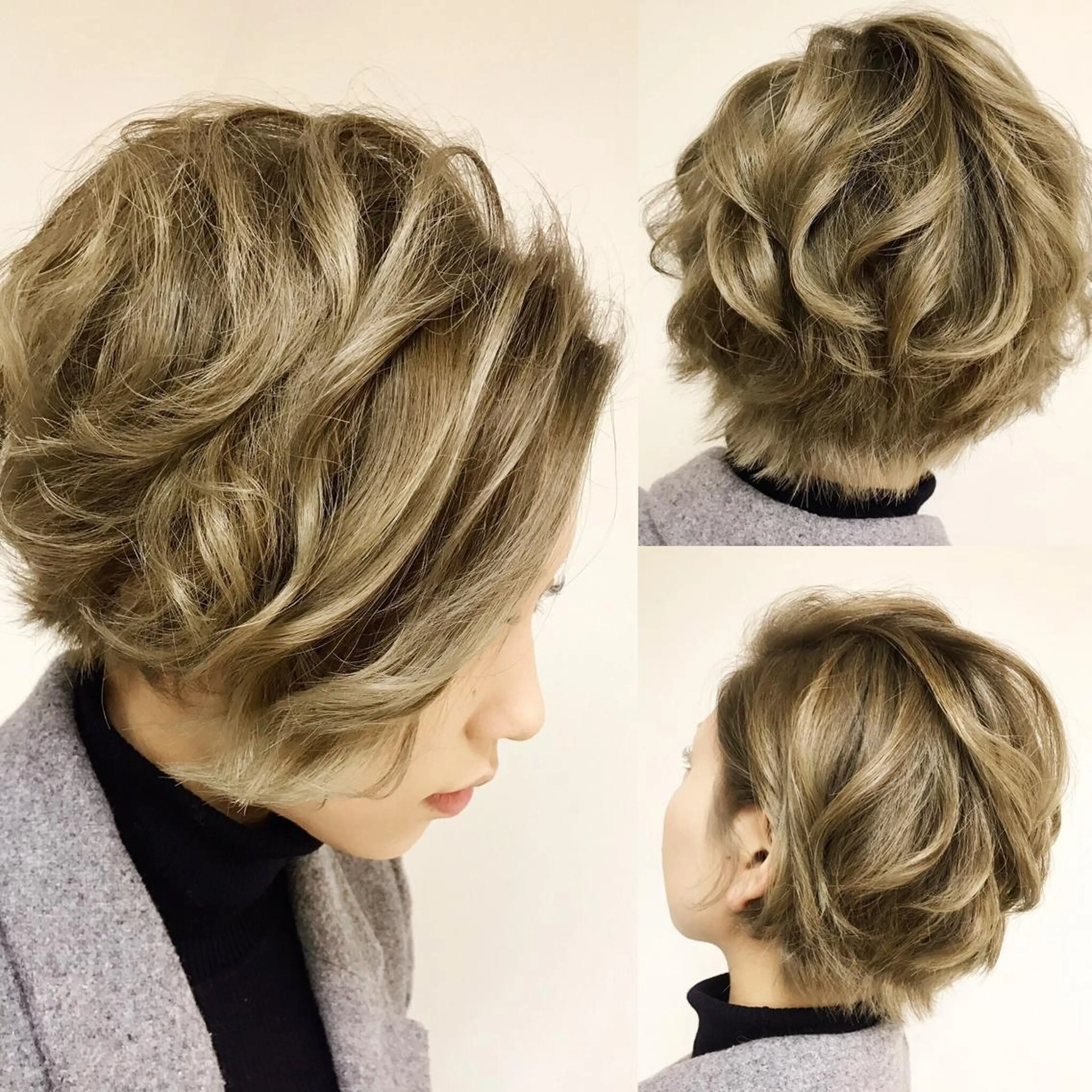 ショート カラー パーマ ヘアアレンジ ネイル マツエク・マツパ 吉川 宙翔のヘアスタイル