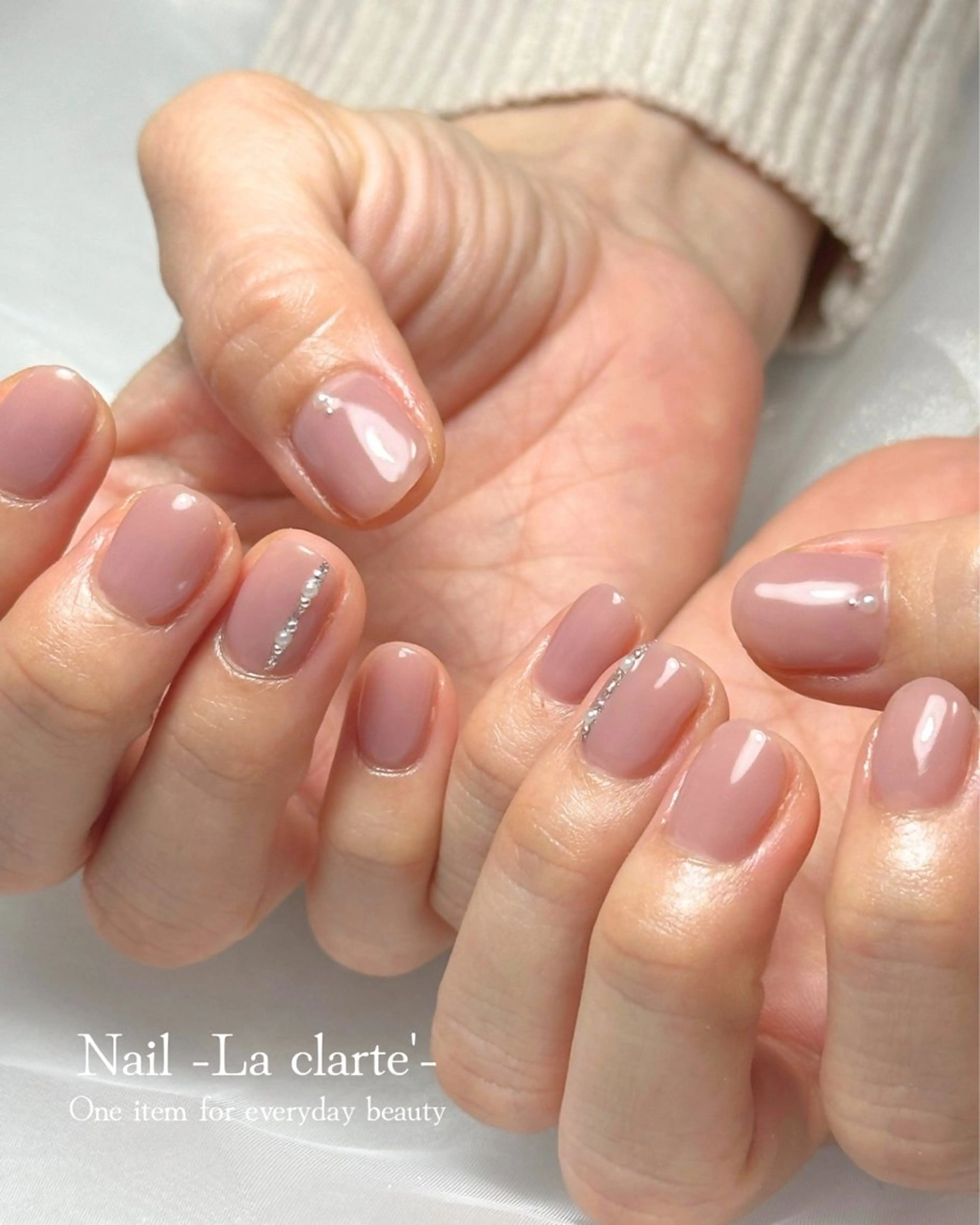 ネイル シンプルネイル 鈴木- La clarte-のネイルデザイン