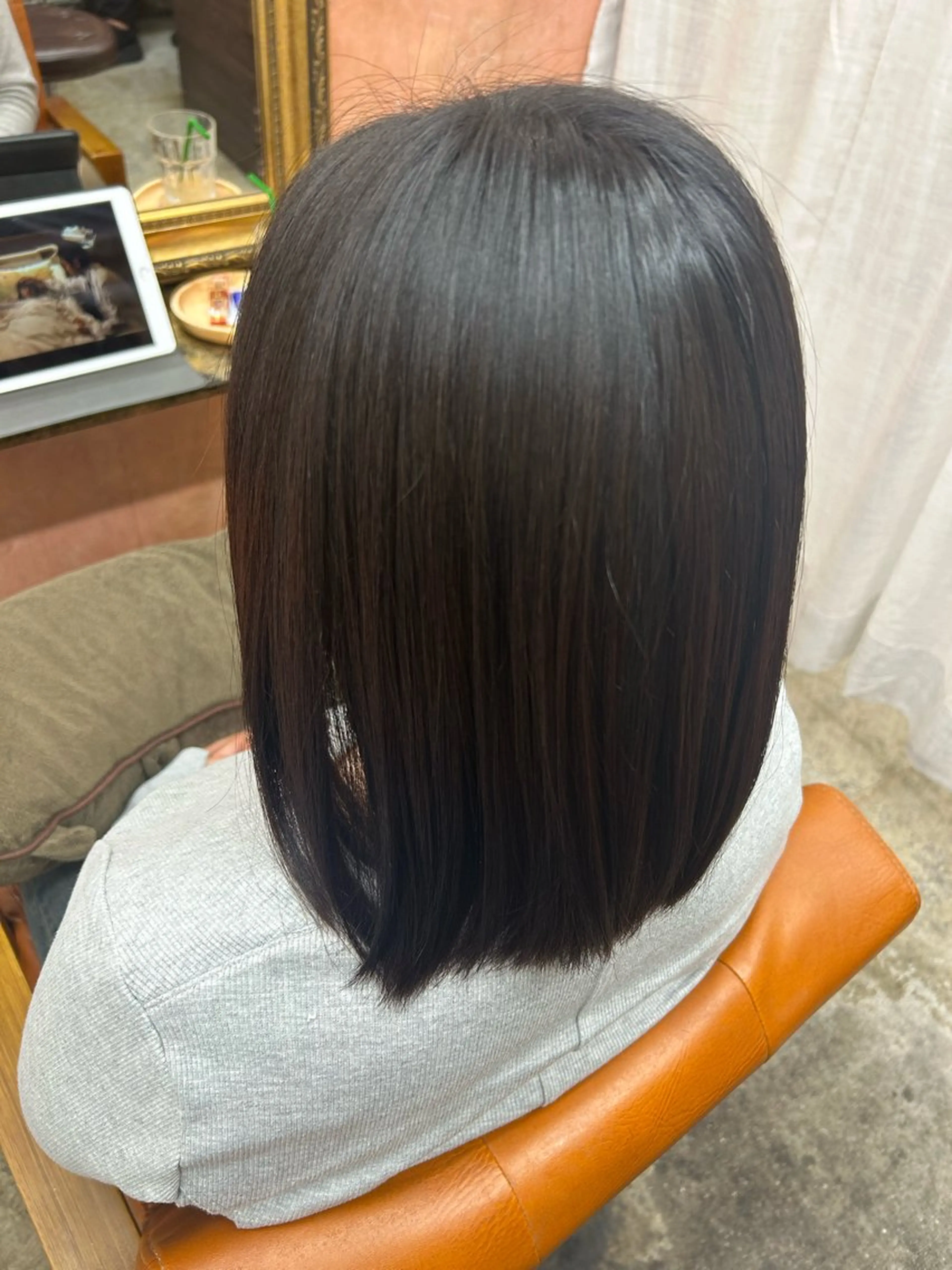 ミディアム 縮毛矯正 Retsu /UniQのヘアスタイル