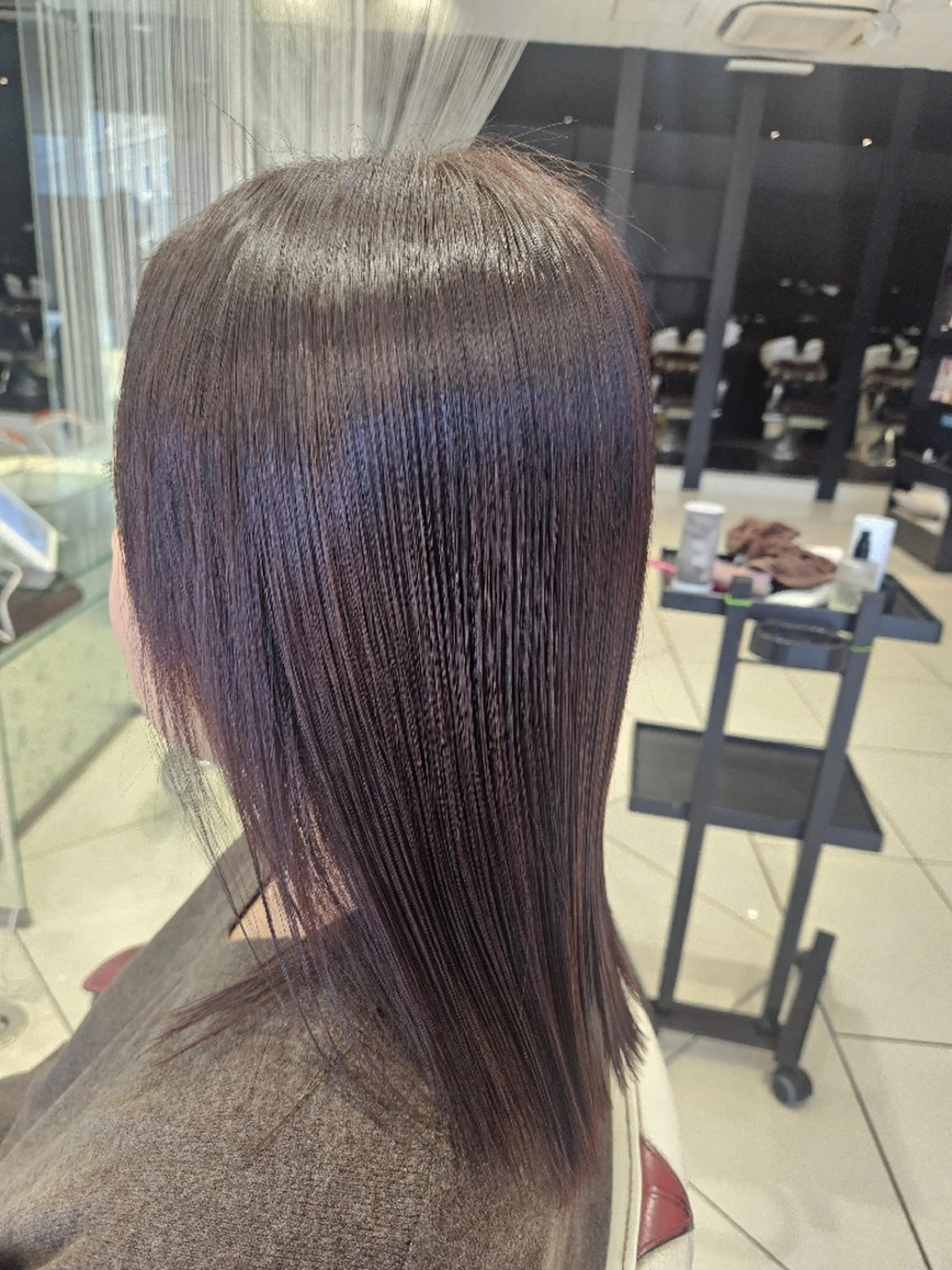 セミロング 髪質改善 山田 憲/髪質改善のヘアスタイル