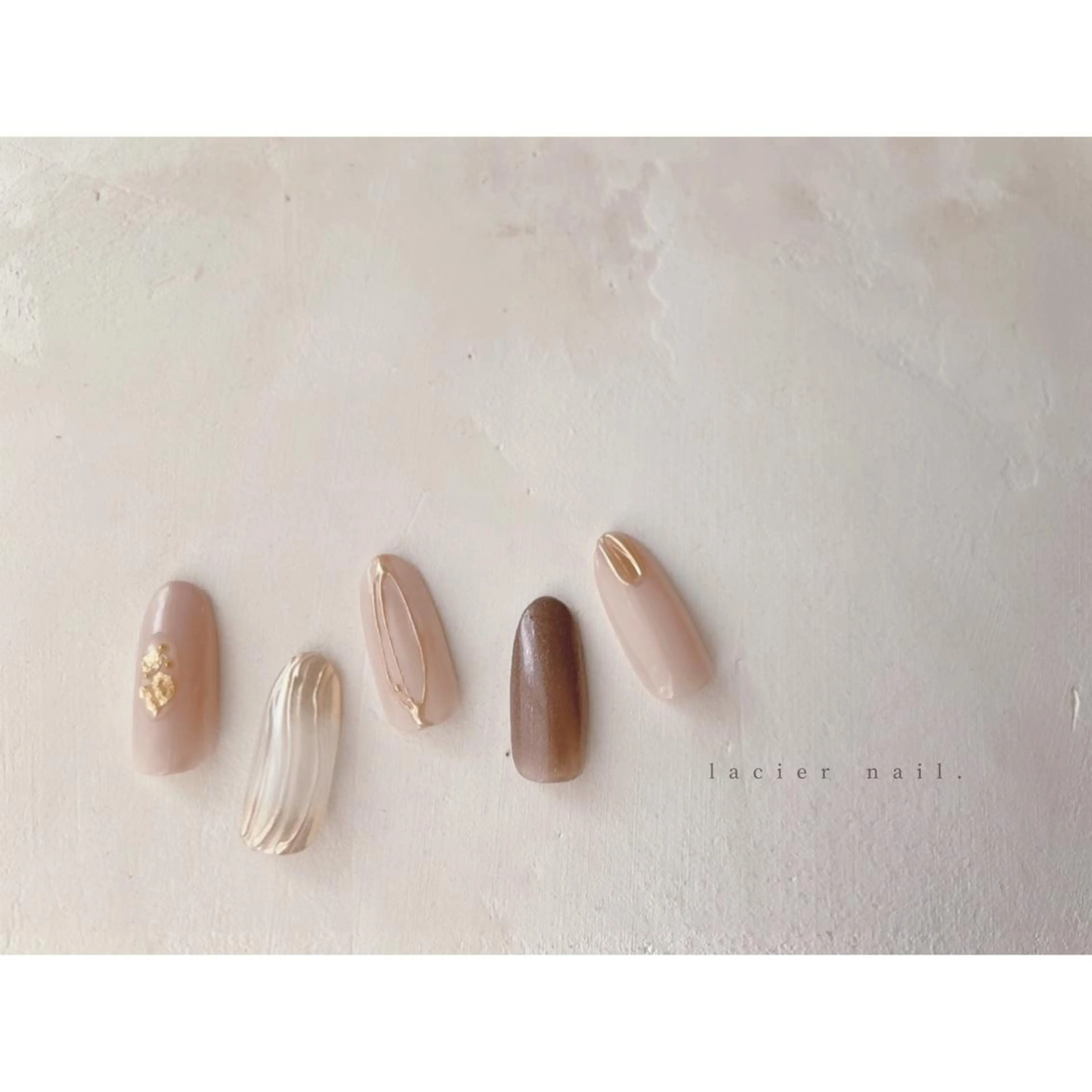 ネイル アートネイル フレンチネイル 氷ネイル・うるうるネイル マグネットネイル ミラーネイル lacier nailのネイルデザイン