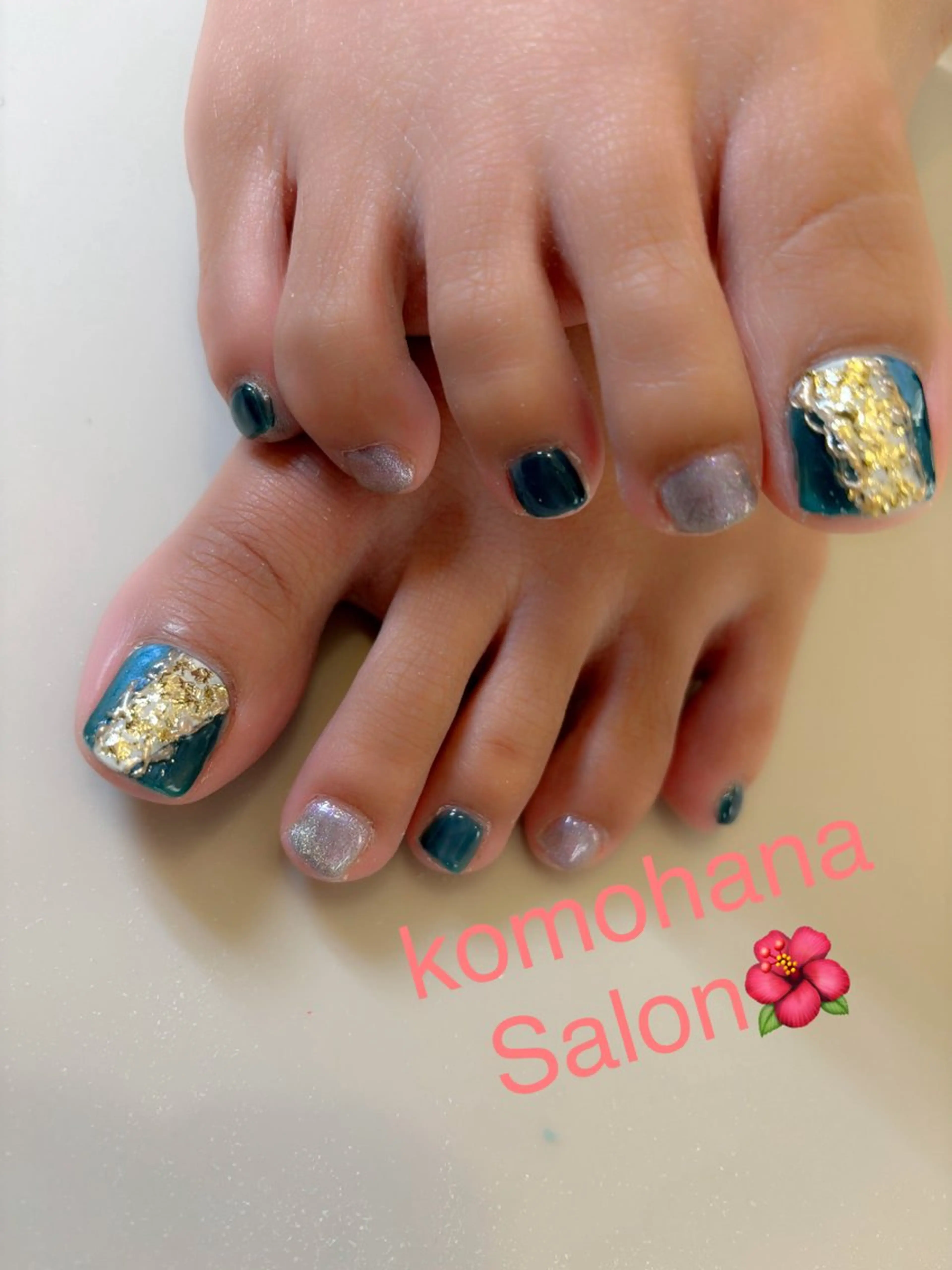 ネイル アートネイル komohana salon🌺のネイルデザイン