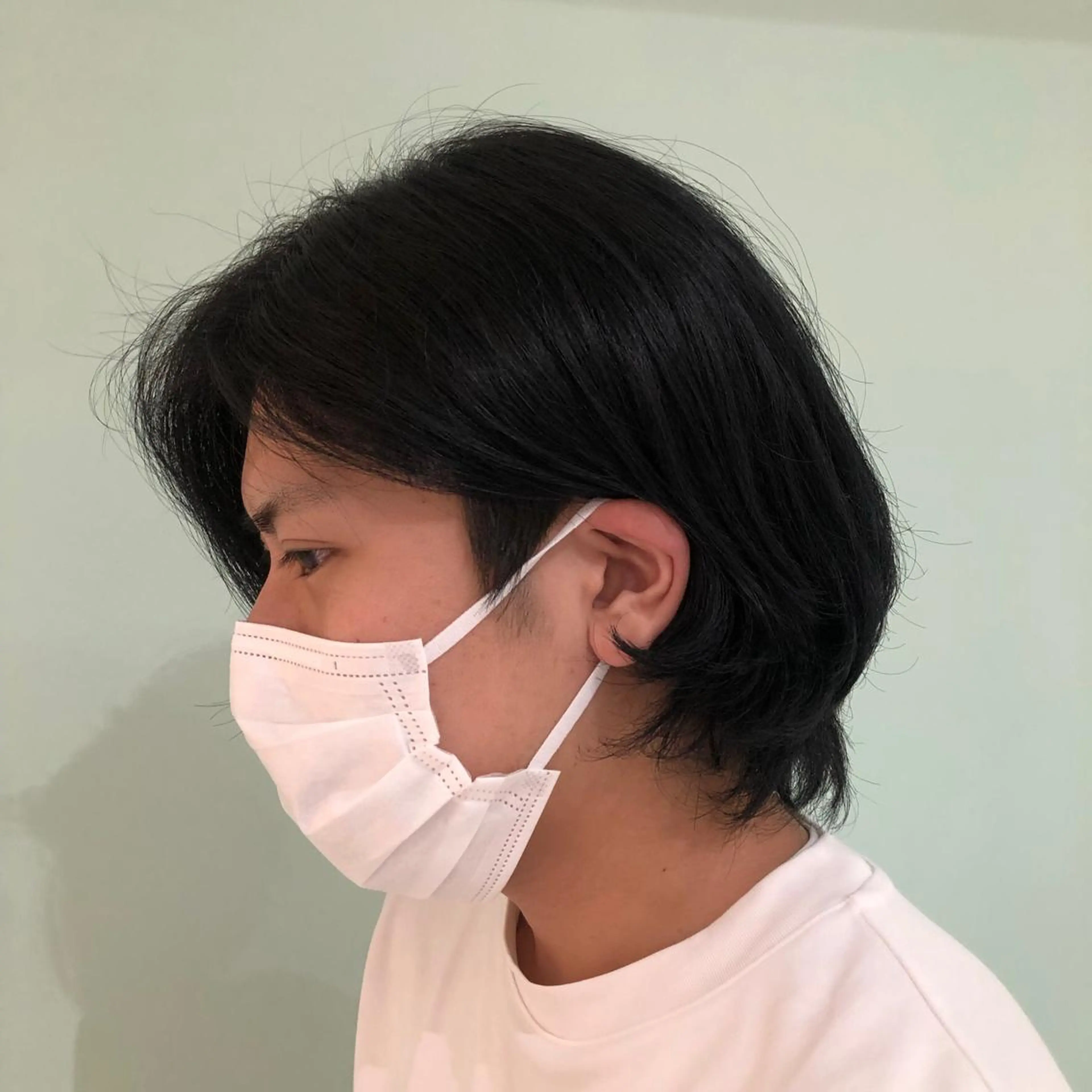 カラー メンズ 中村 彪我のヘアスタイル