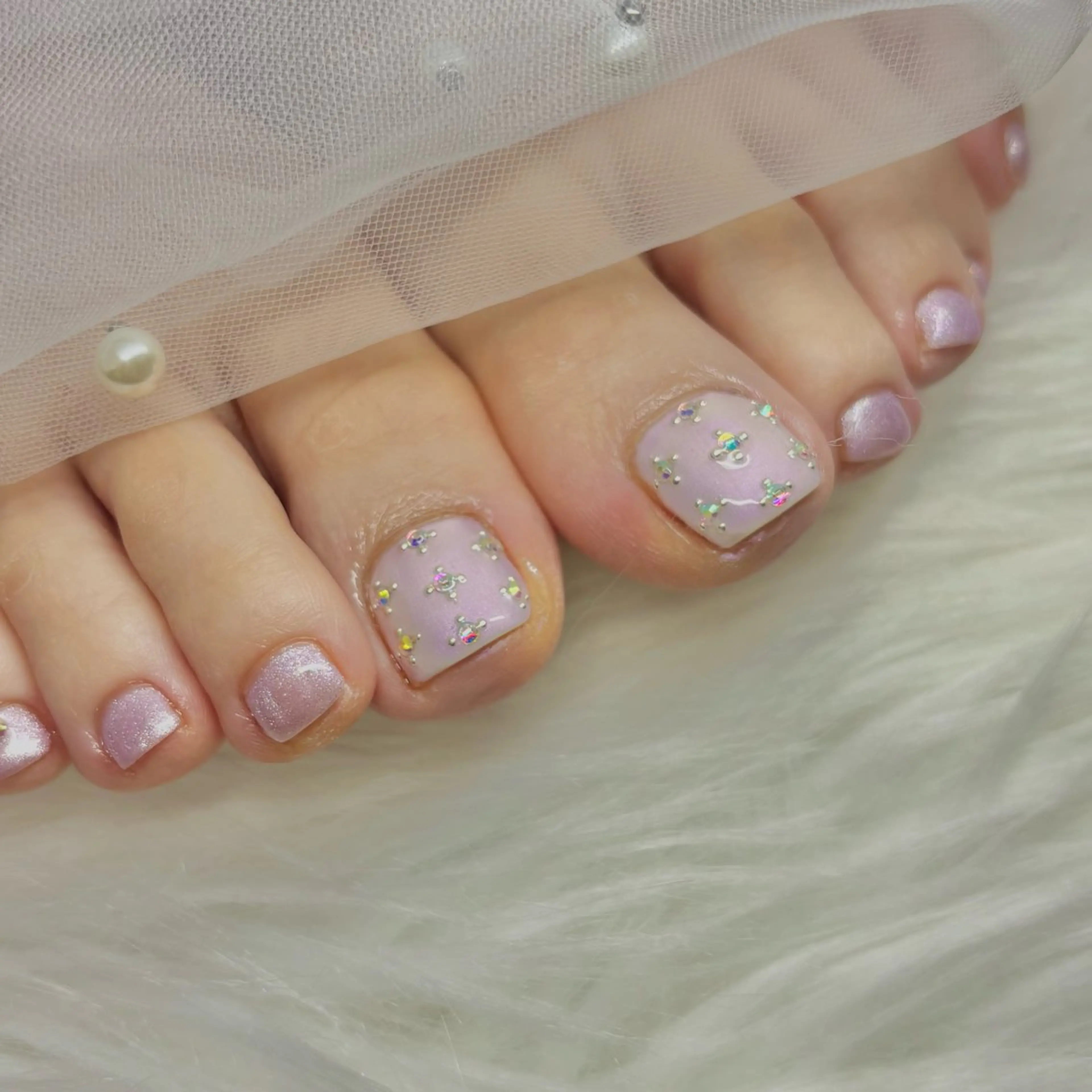 ネイル フットネイル Emieux Nanamiのネイルデザイン