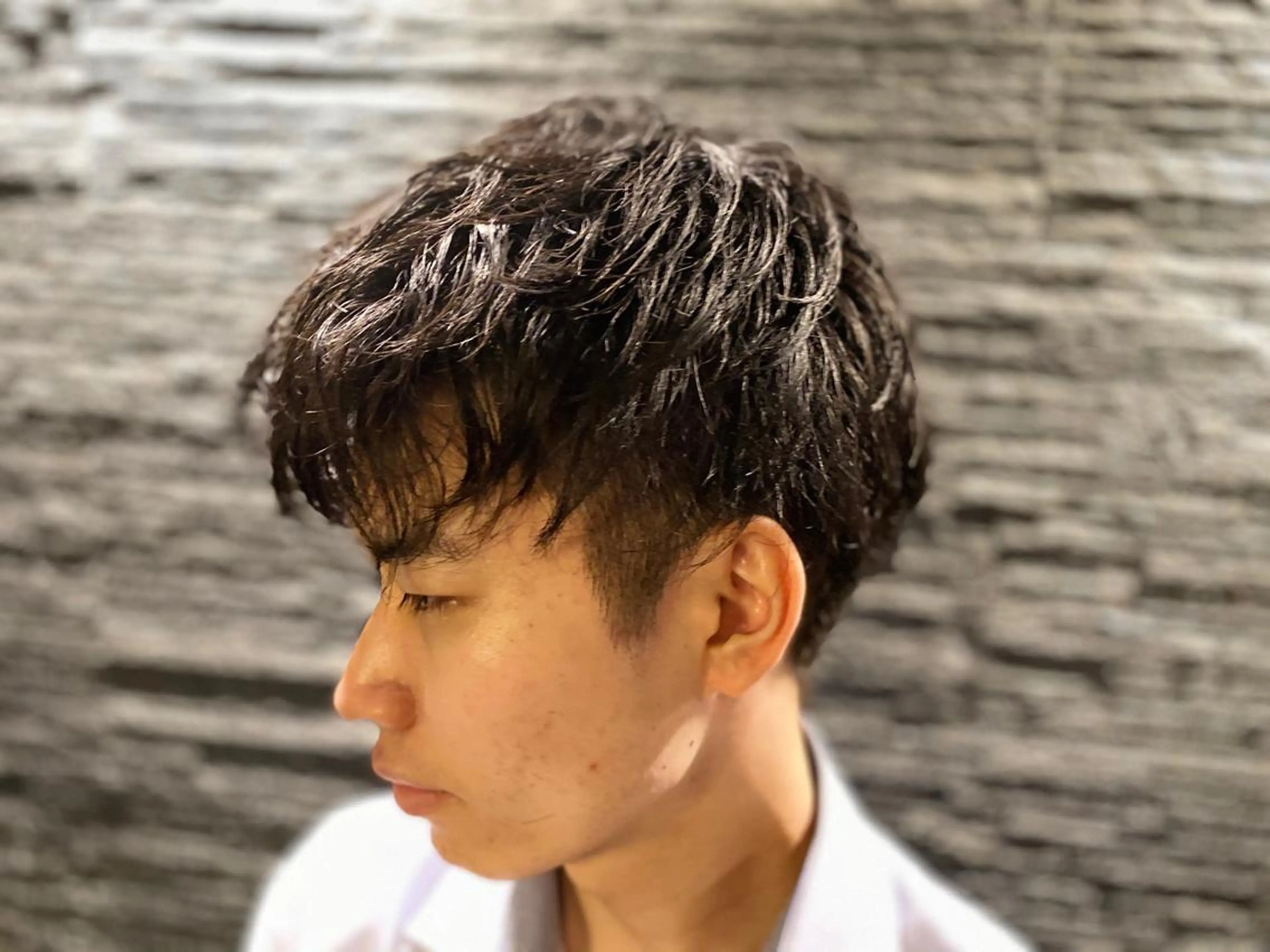 ミディアム メンズ HIRO GINZA 池袋東口店所属・林田 龍明のヘアスタイル