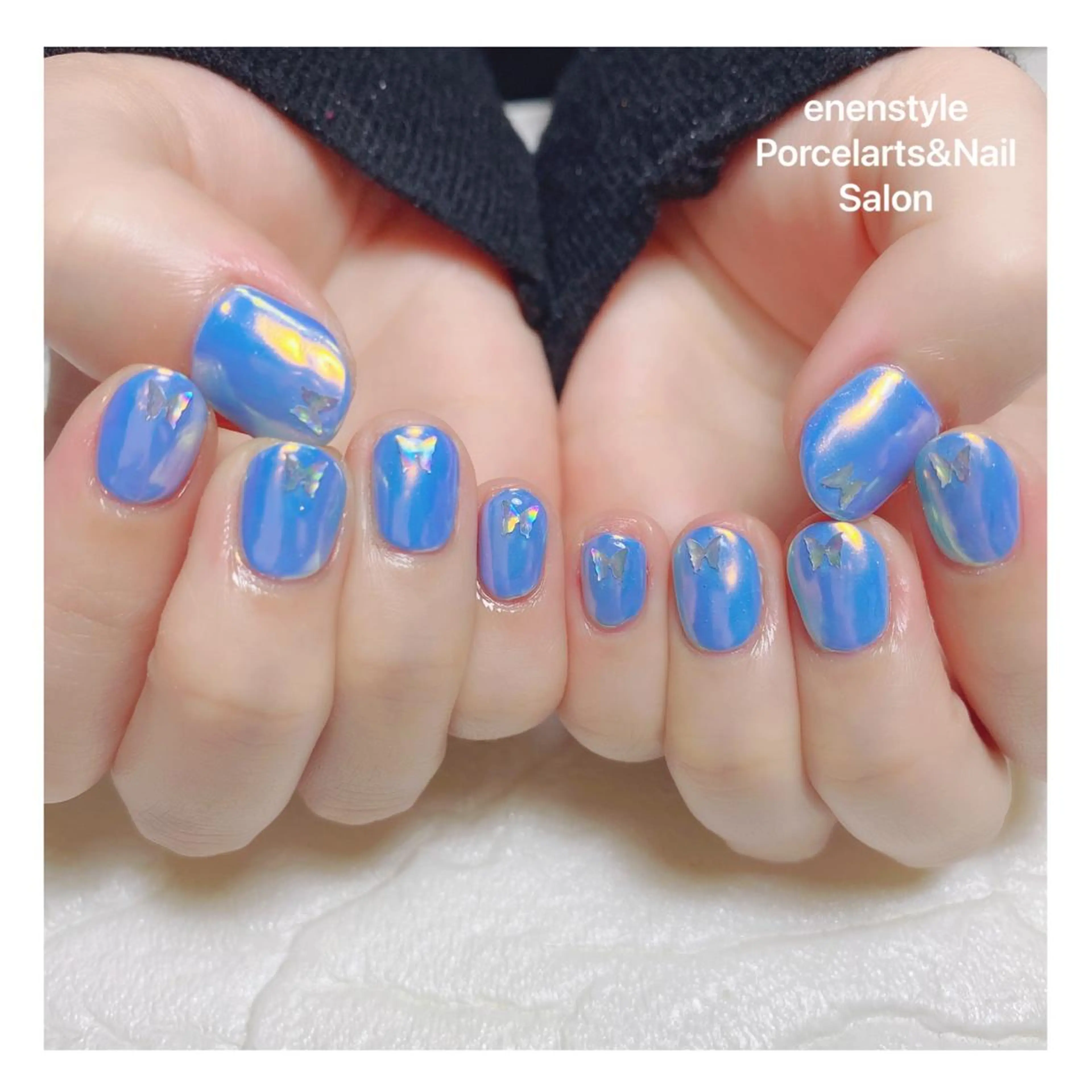 ショート ネイル ハンドネイル 👑enen style👑のネイルデザイン