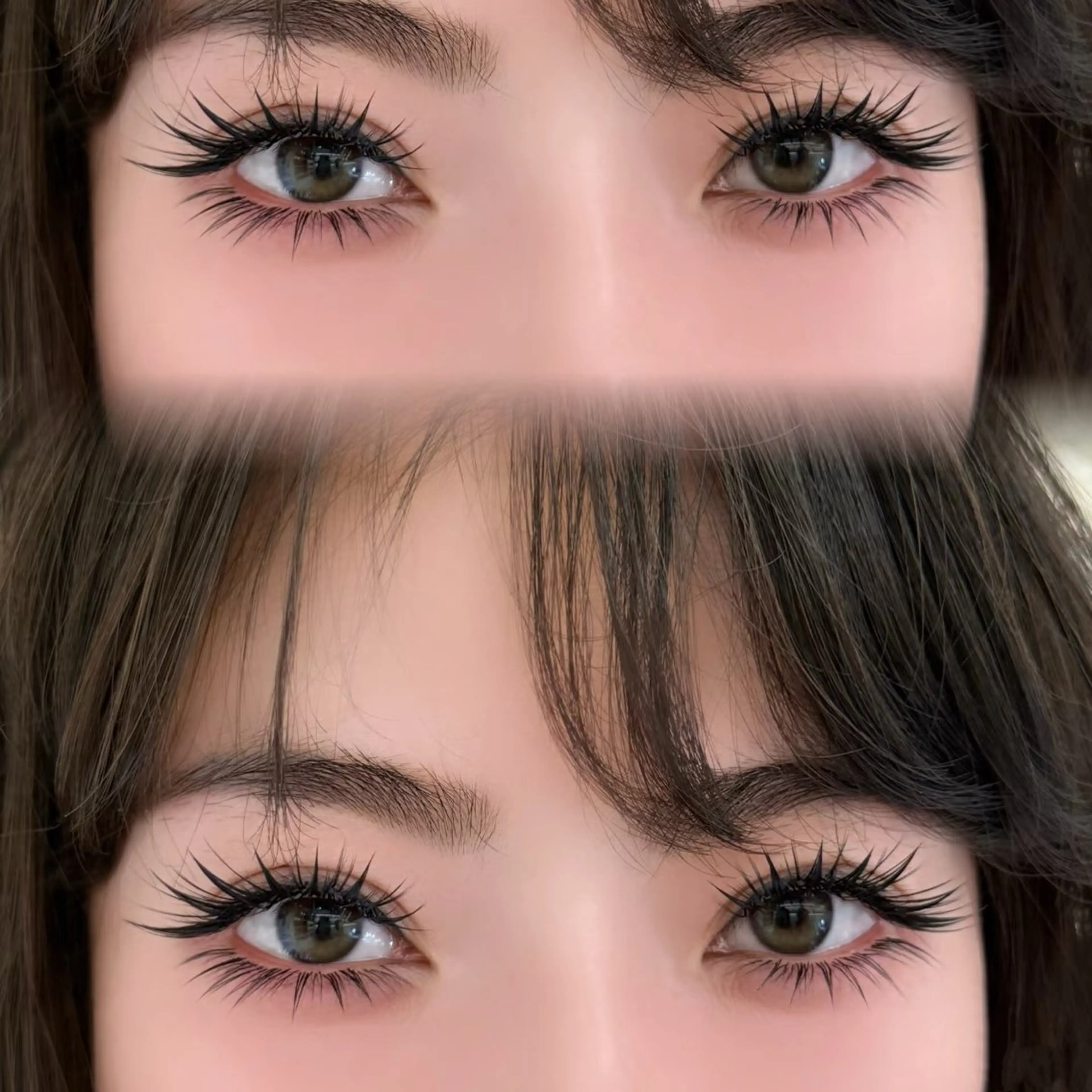 マツエク・マツパ 付け放題 バインドロック 束感まつ毛 フラットラッシュ ナチュラル マツエク YK Beauty Salonのマツエク・マツパデザイン