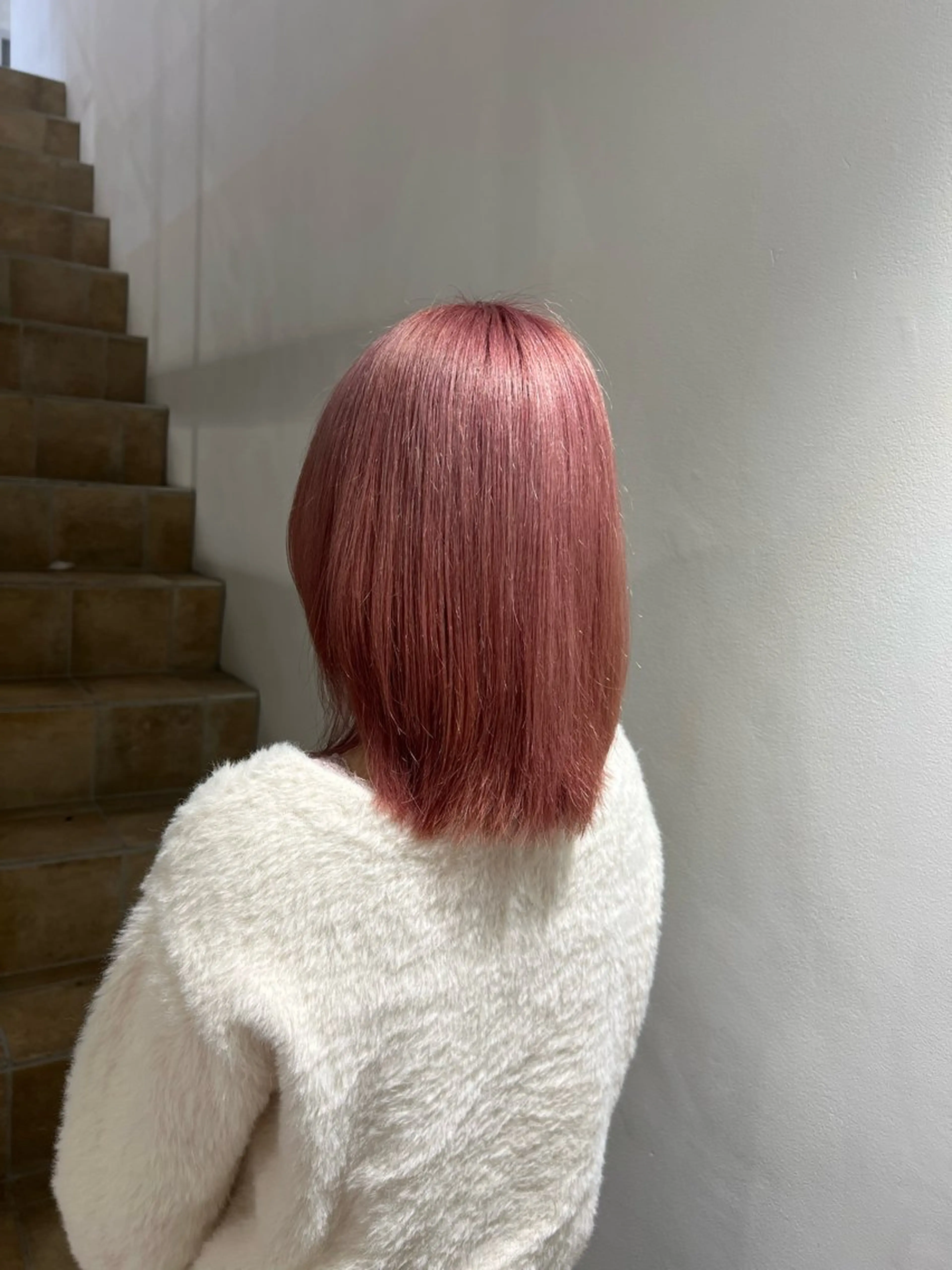 ミディアム カラー ogura hitomiのヘアスタイル