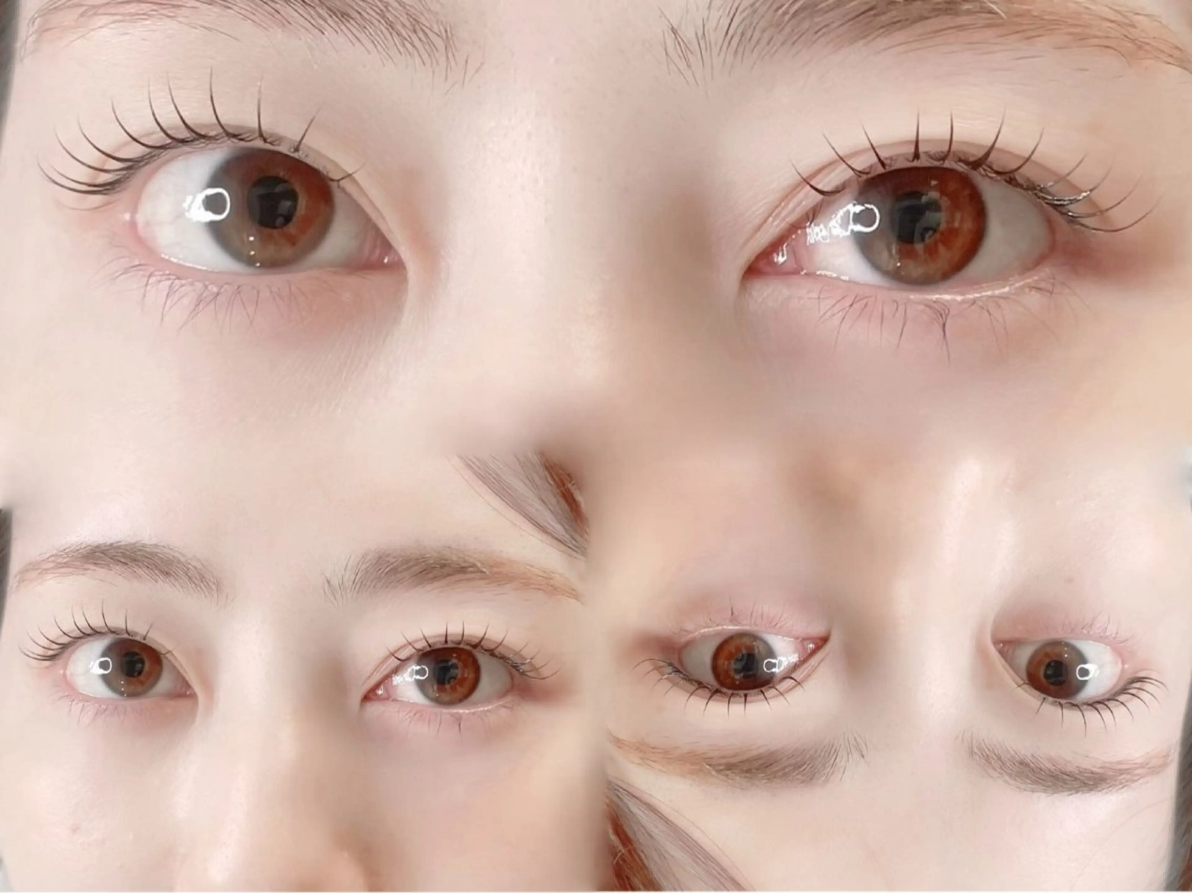 マツエク・マツパ Cカール ナチュラル 一重×まつ毛パーマ マツパ Livicate 💗🧁🎀🦋のマツエク・マツパデザイン