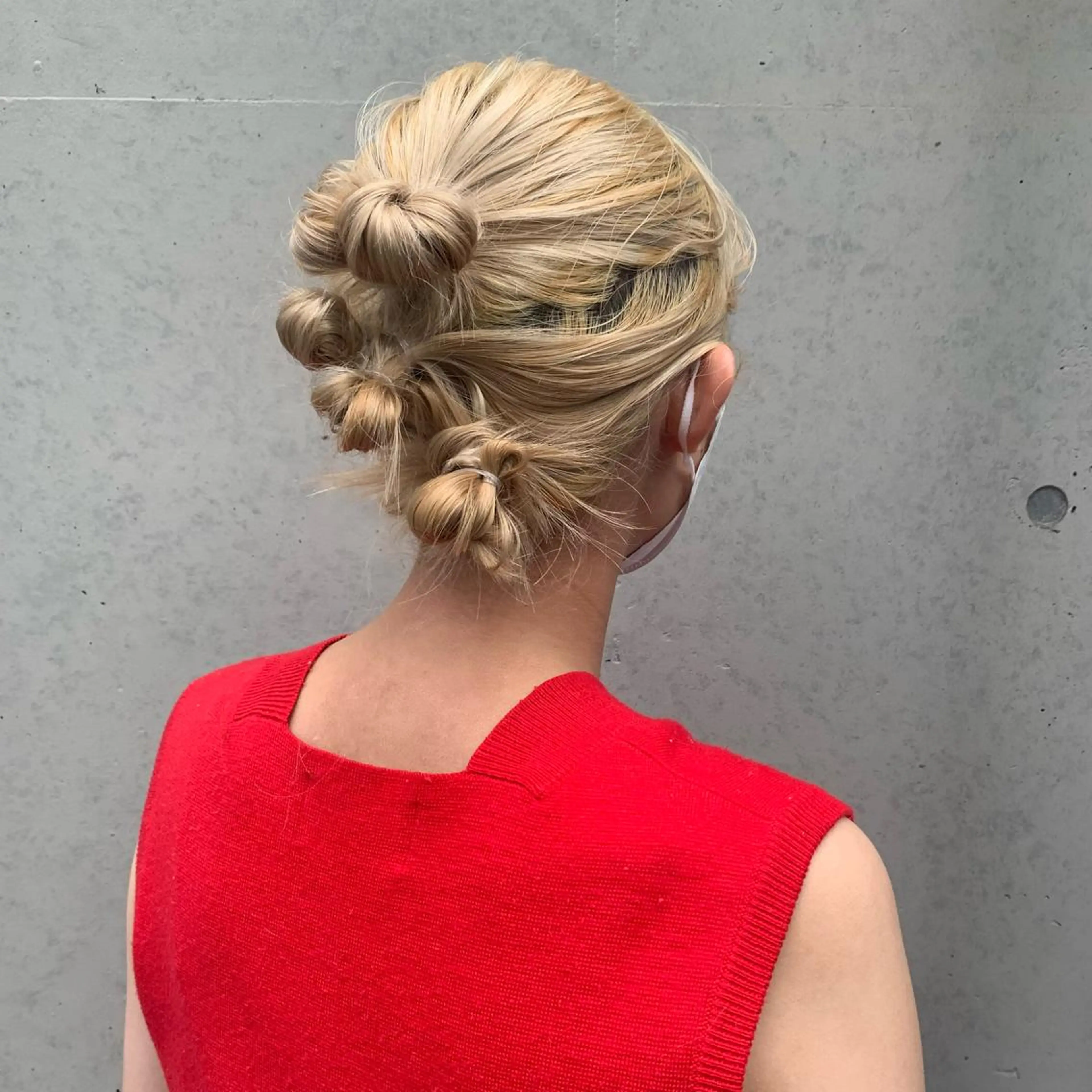 セミロング カラー パーマ ヘアアレンジ 🎀オイダイラ モモカ🎀のヘアスタイル