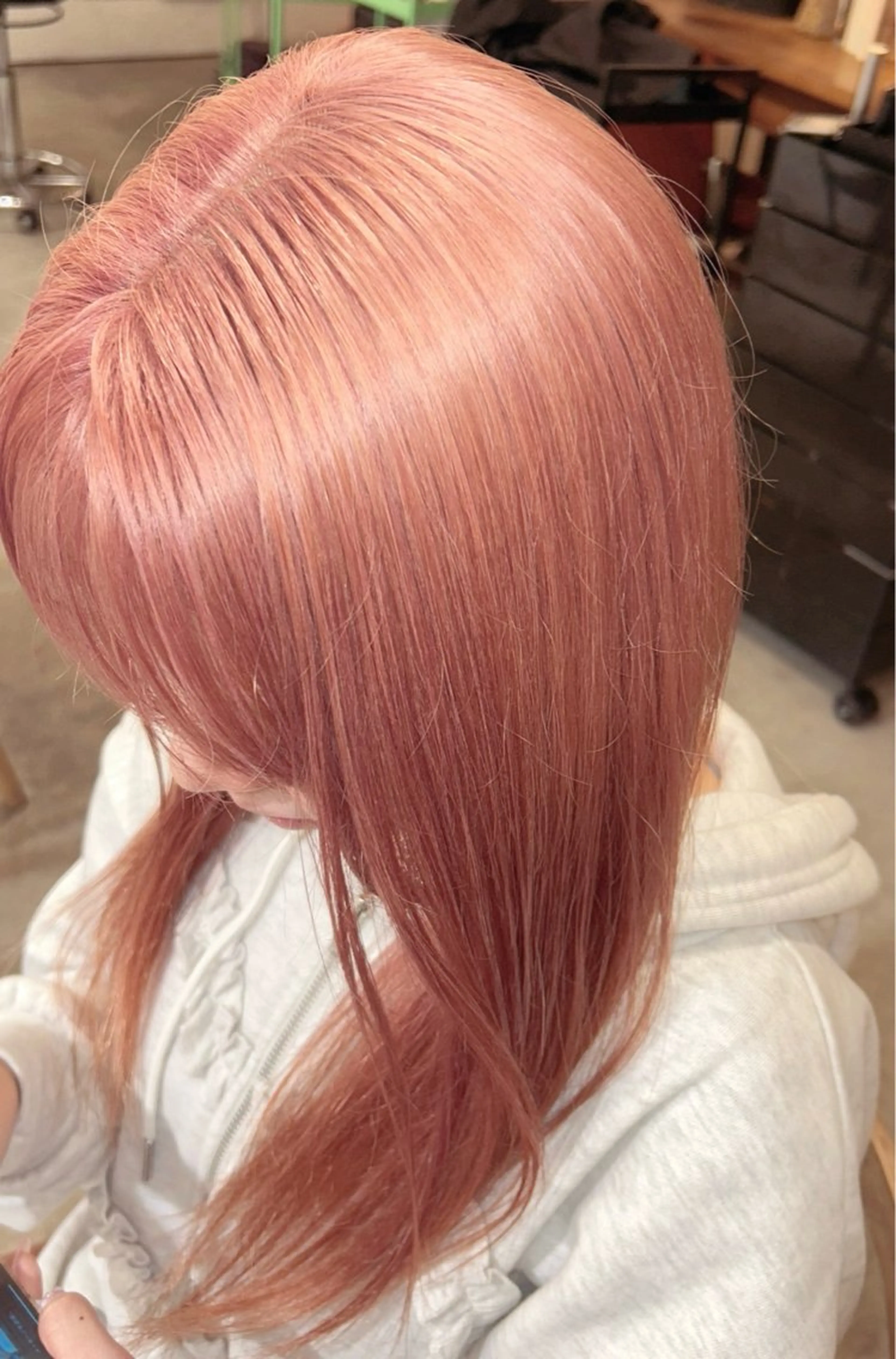 ロング アワタケ リンのヘアスタイル