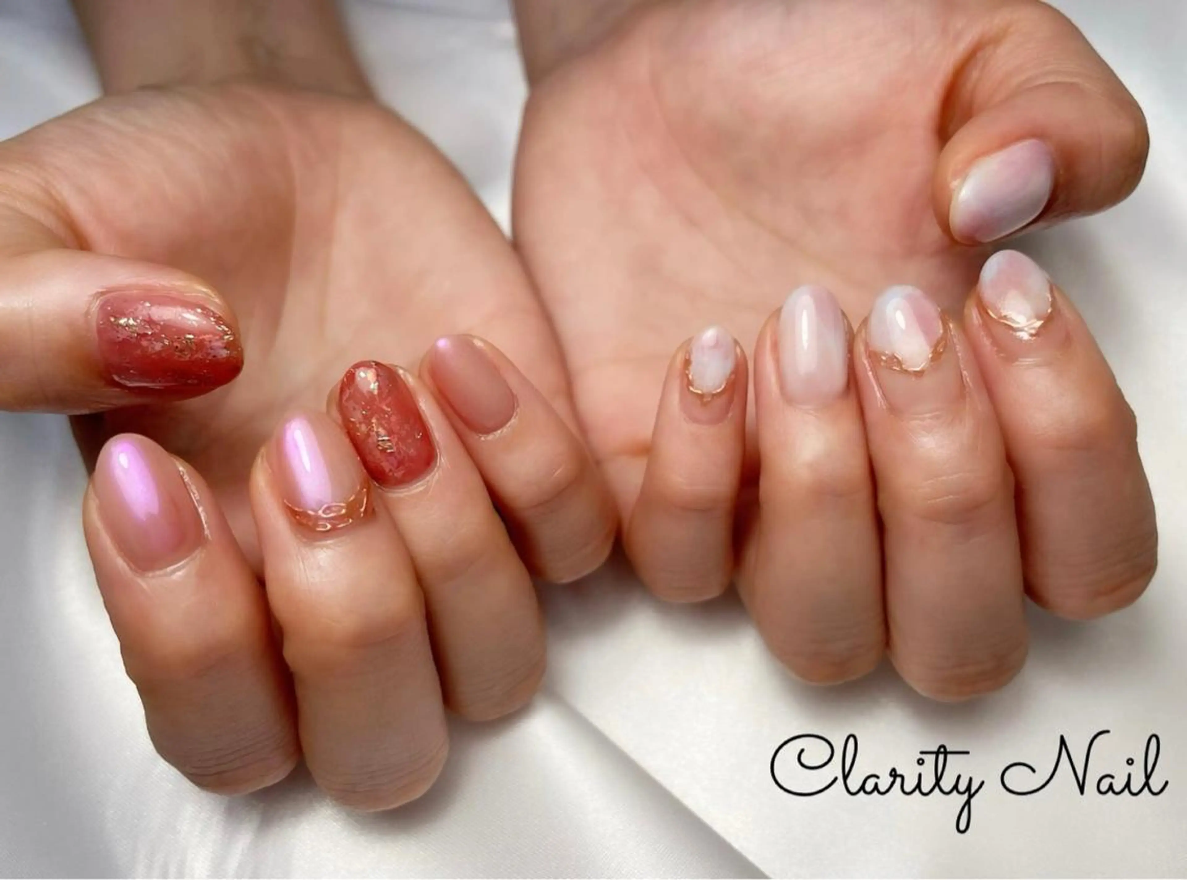ネイル アートネイル 持ち込み ハンドネイル Clarity Nailのネイルデザイン
