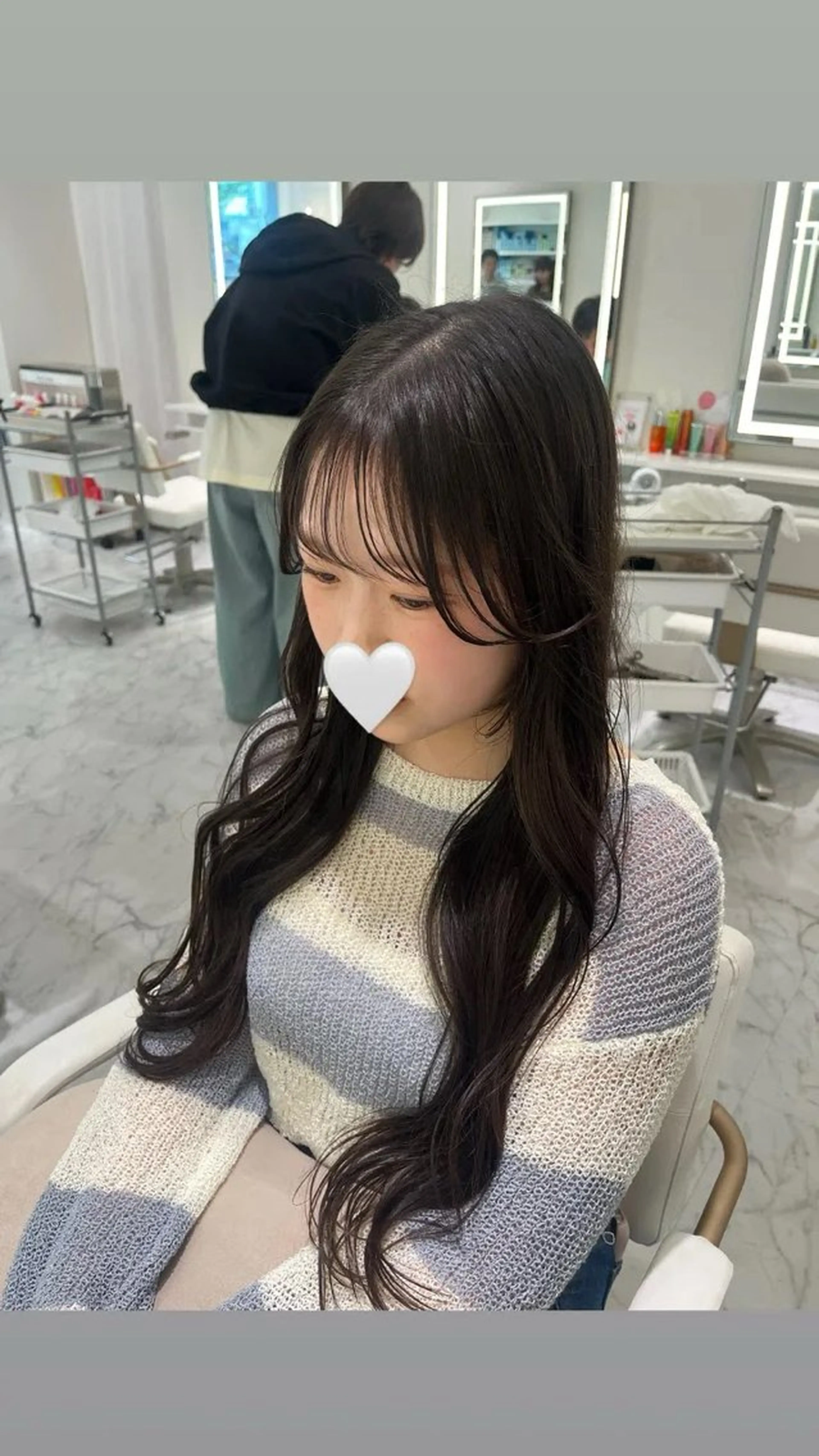 ロング カット ヘアカラー ParveMix /石田 佳澄🩶のヘアスタイル