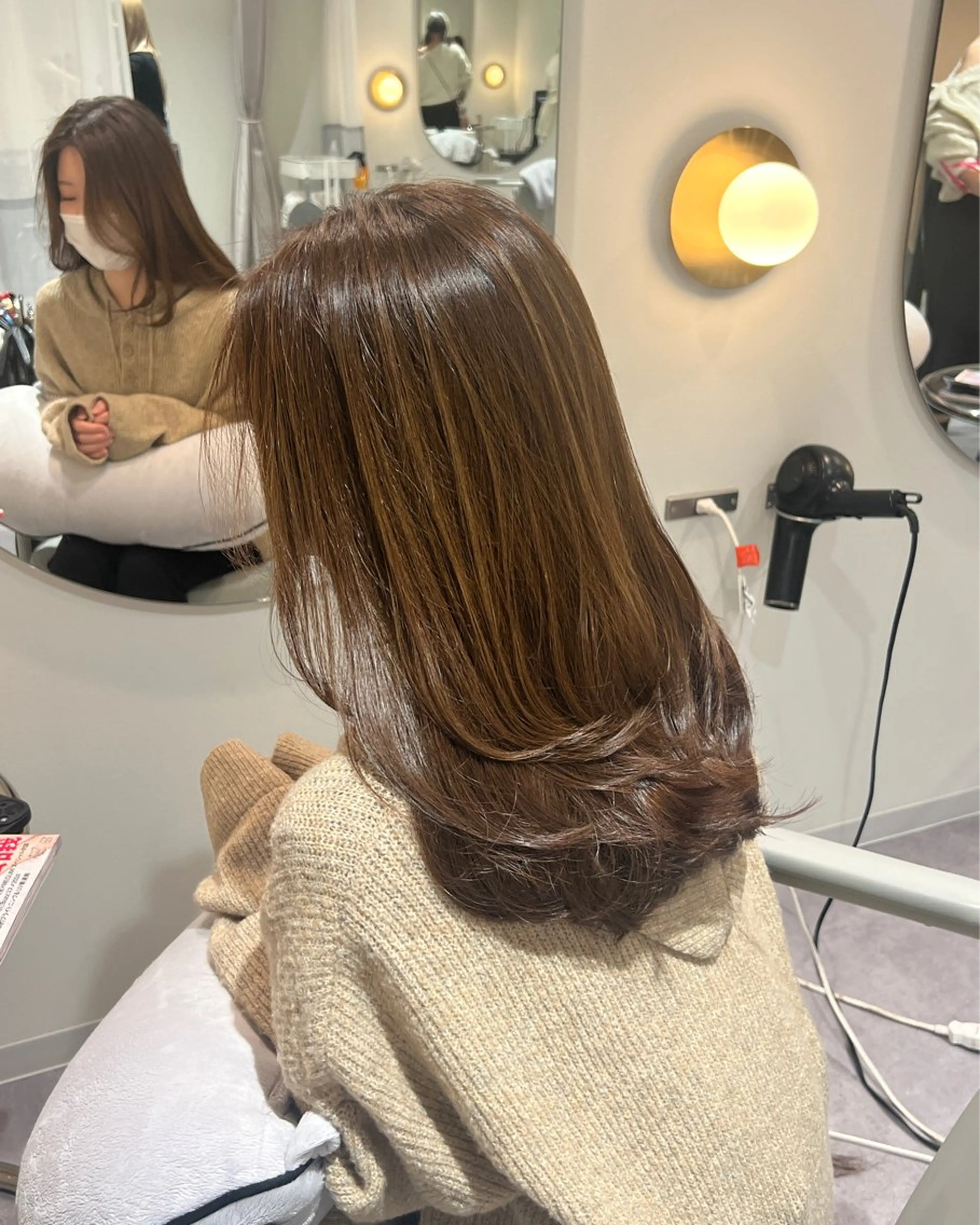 ロング カット ヘアカラー トリートメント 美髪✨艶髪✨髪質改善 カラー特化🌙鈴屋和のヘアスタイル