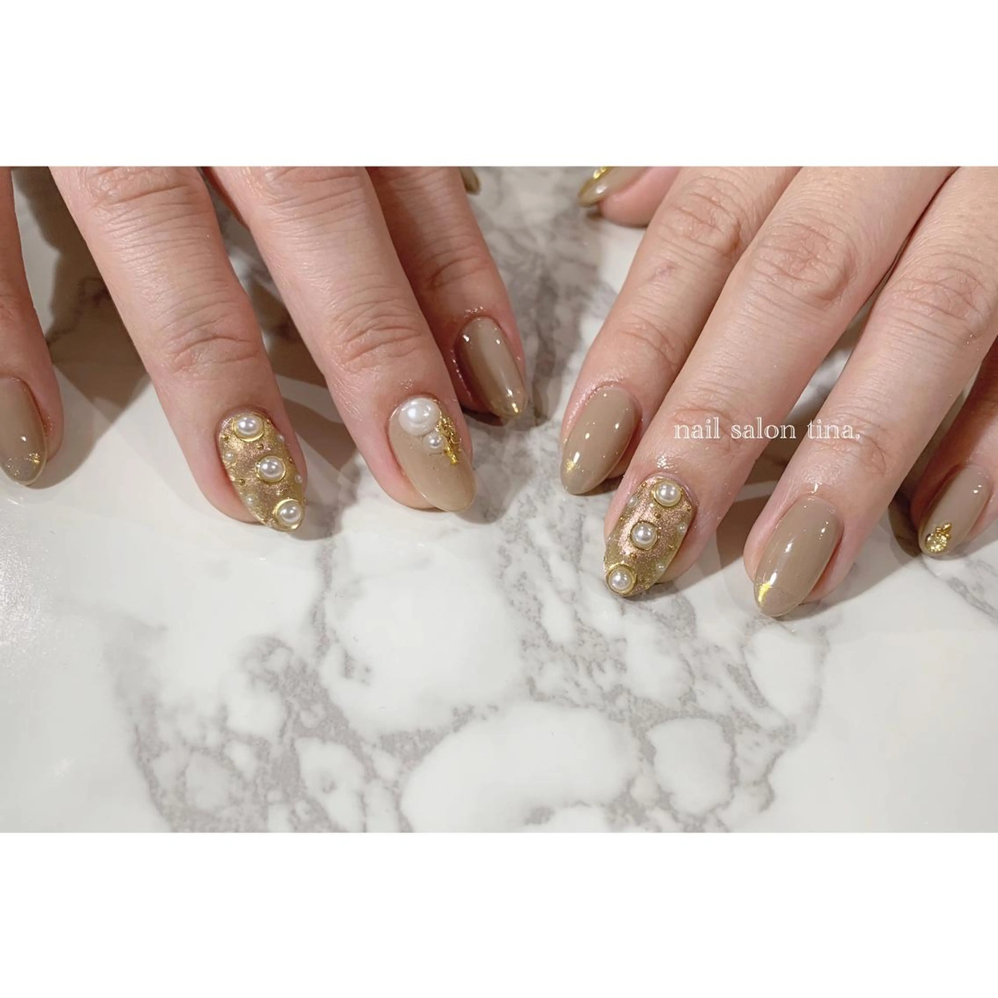 ネイル nail salon tina.所属・中山 はづきのネイルデザイン