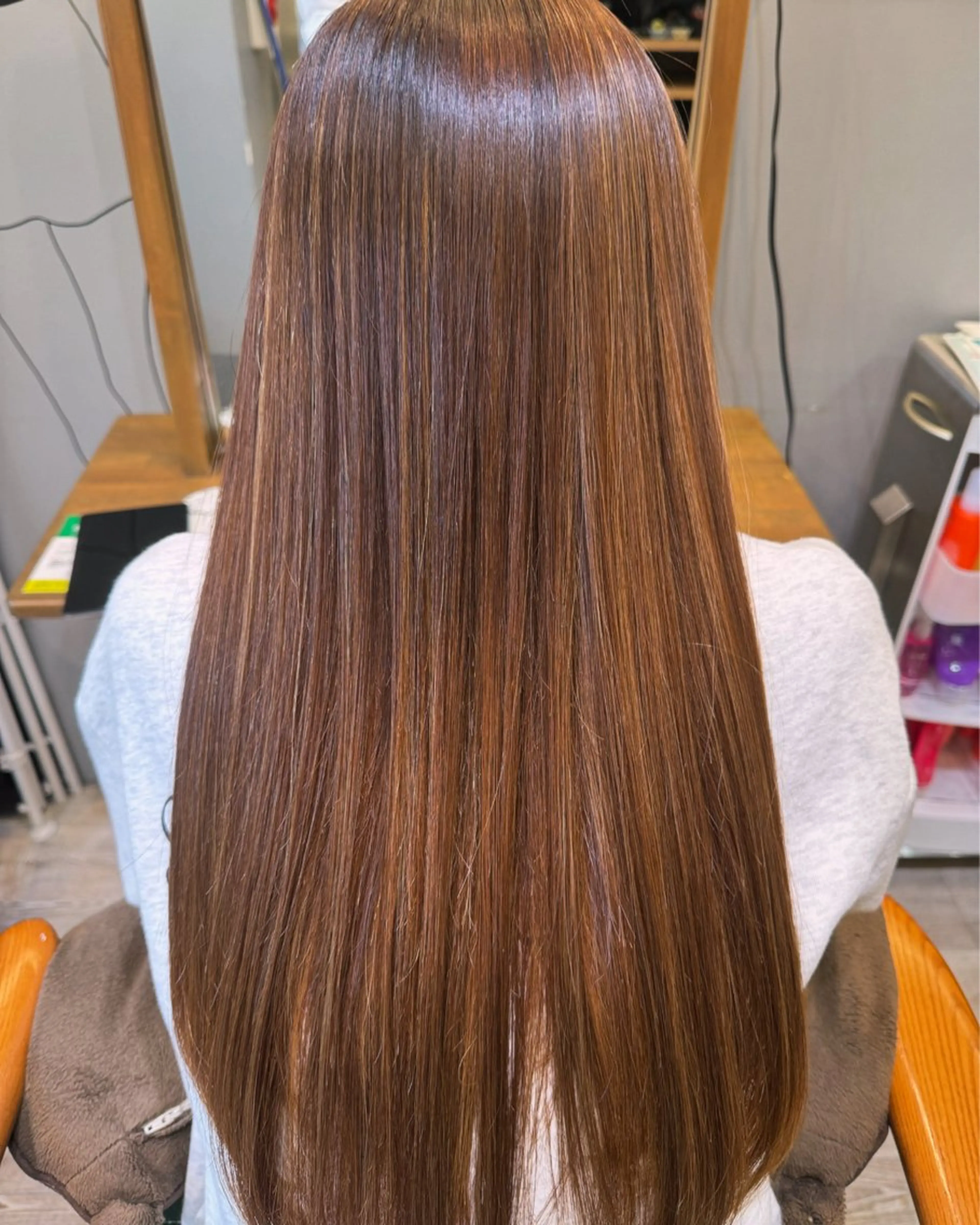 ロング ヘアカラー トリートメント 🦋ふくい あやの🦋のヘアスタイル