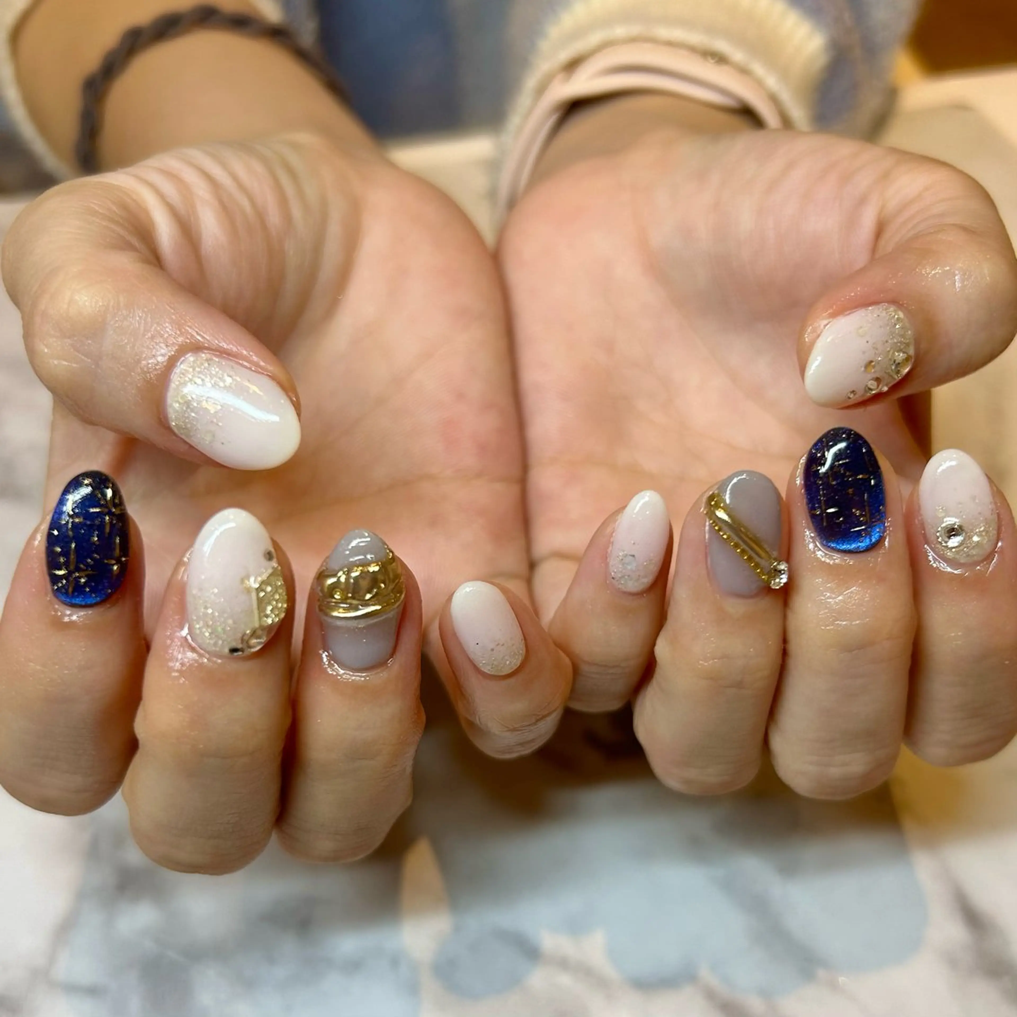 ネイル ハンドネイル Bianca栄店 みさとのネイルデザイン