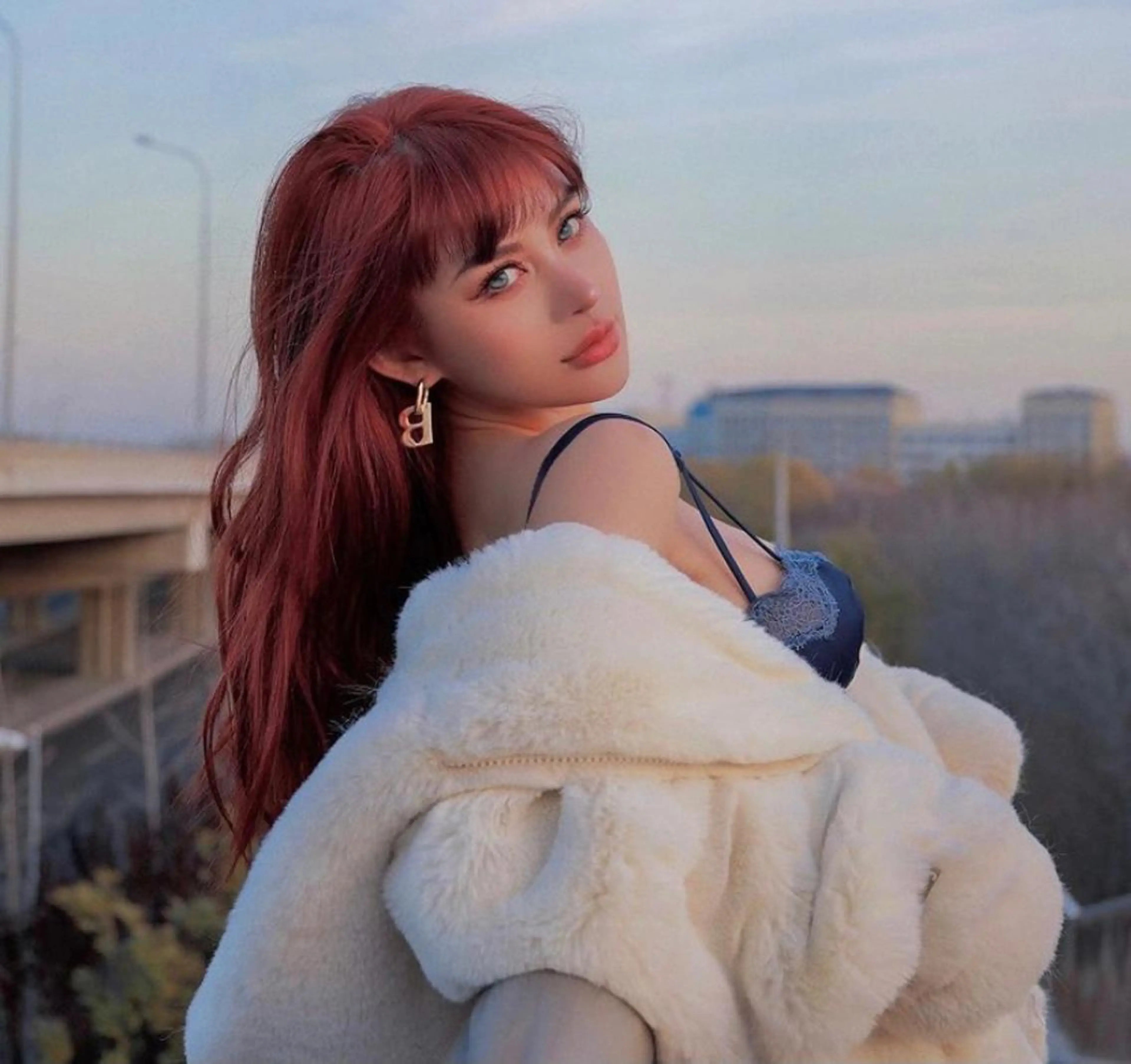 ロング カラー ヘアアレンジ カット ヘアカラー トリートメント eN°byyoureshair所属・🎀トップスタイリ スト湯川響🎀のヘアスタイル