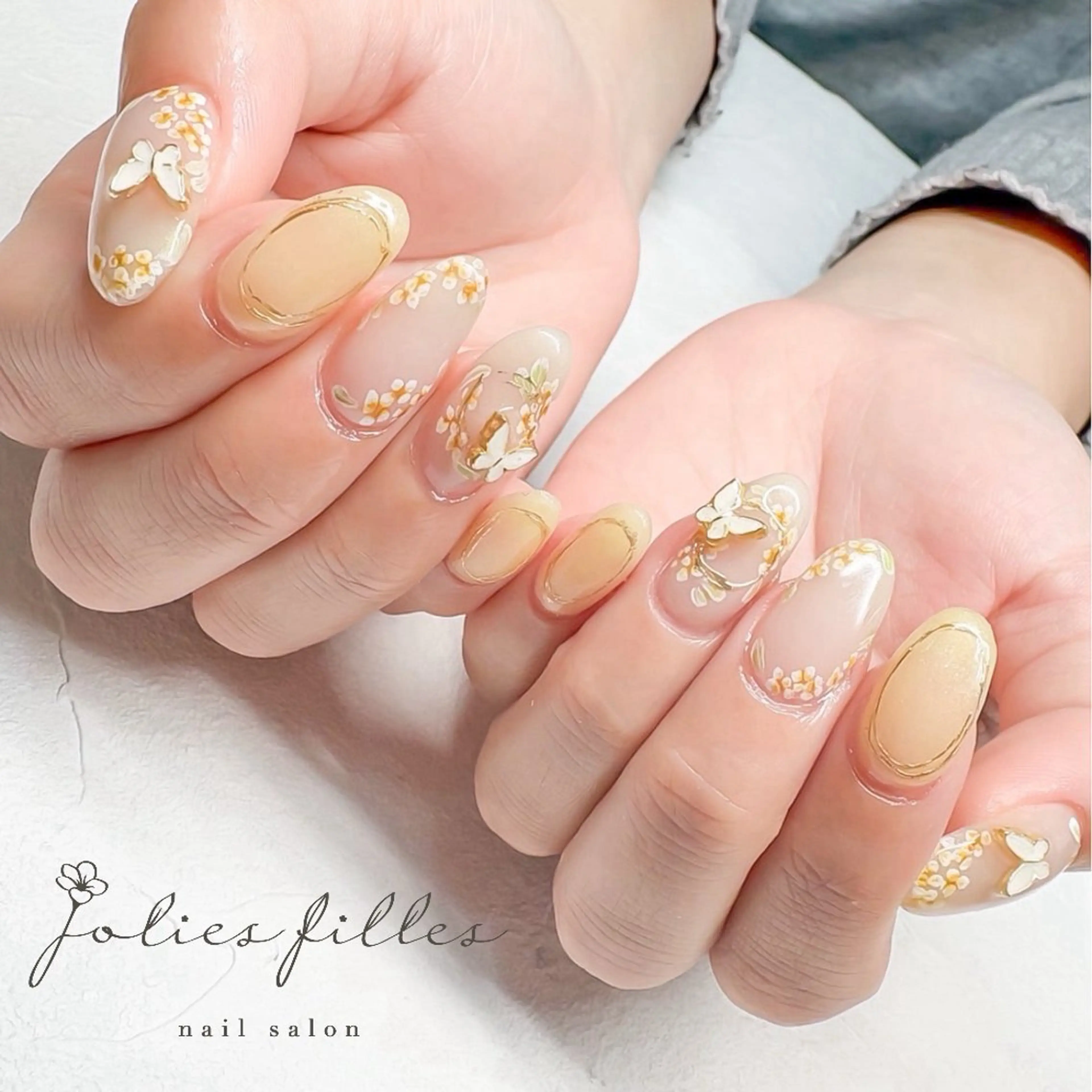 ネイル ハンドネイル ジョリフィーユ 長谷川のネイルデザイン