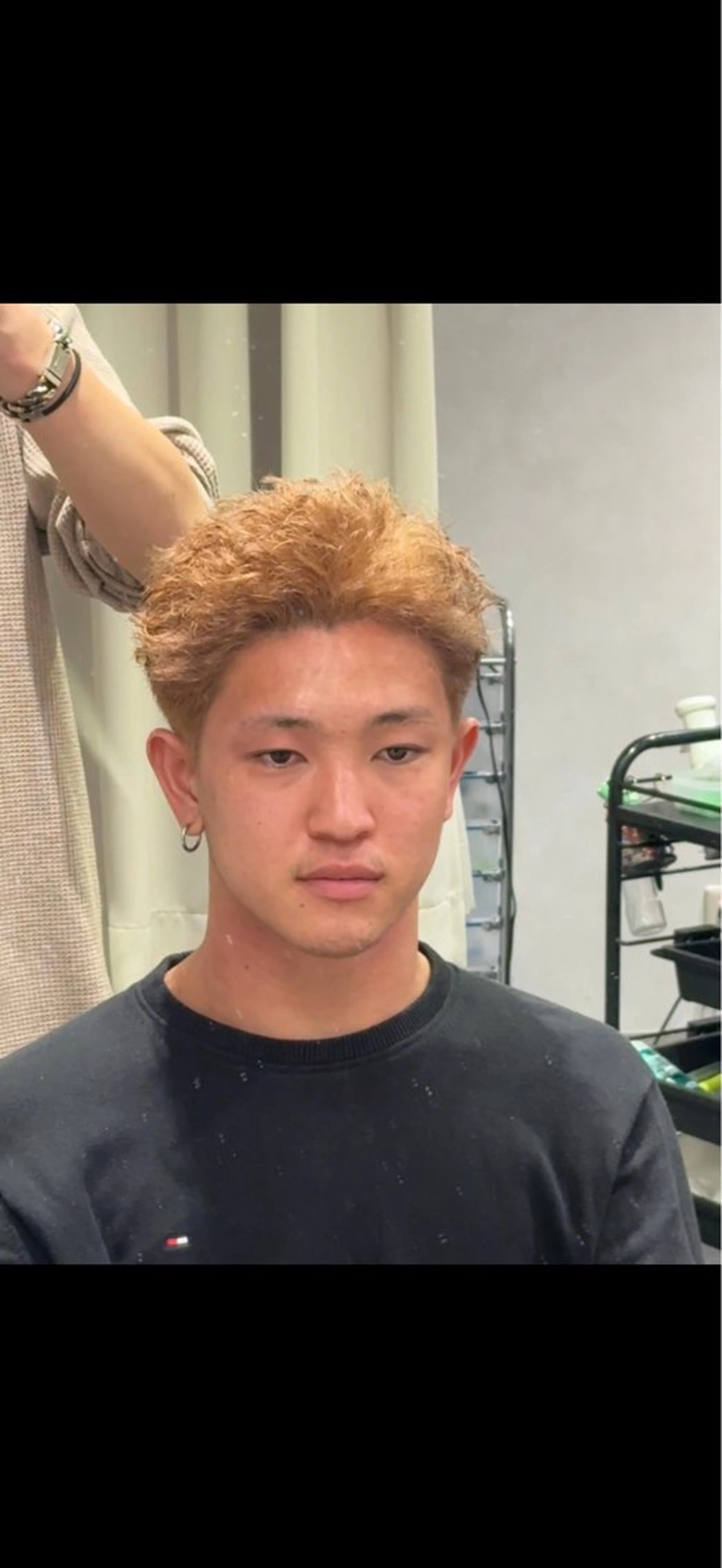 ショート カラー メンズ スパイキーショート ショートヘア カット メンズパーマ特化 美容師kouyaのヘアスタイル