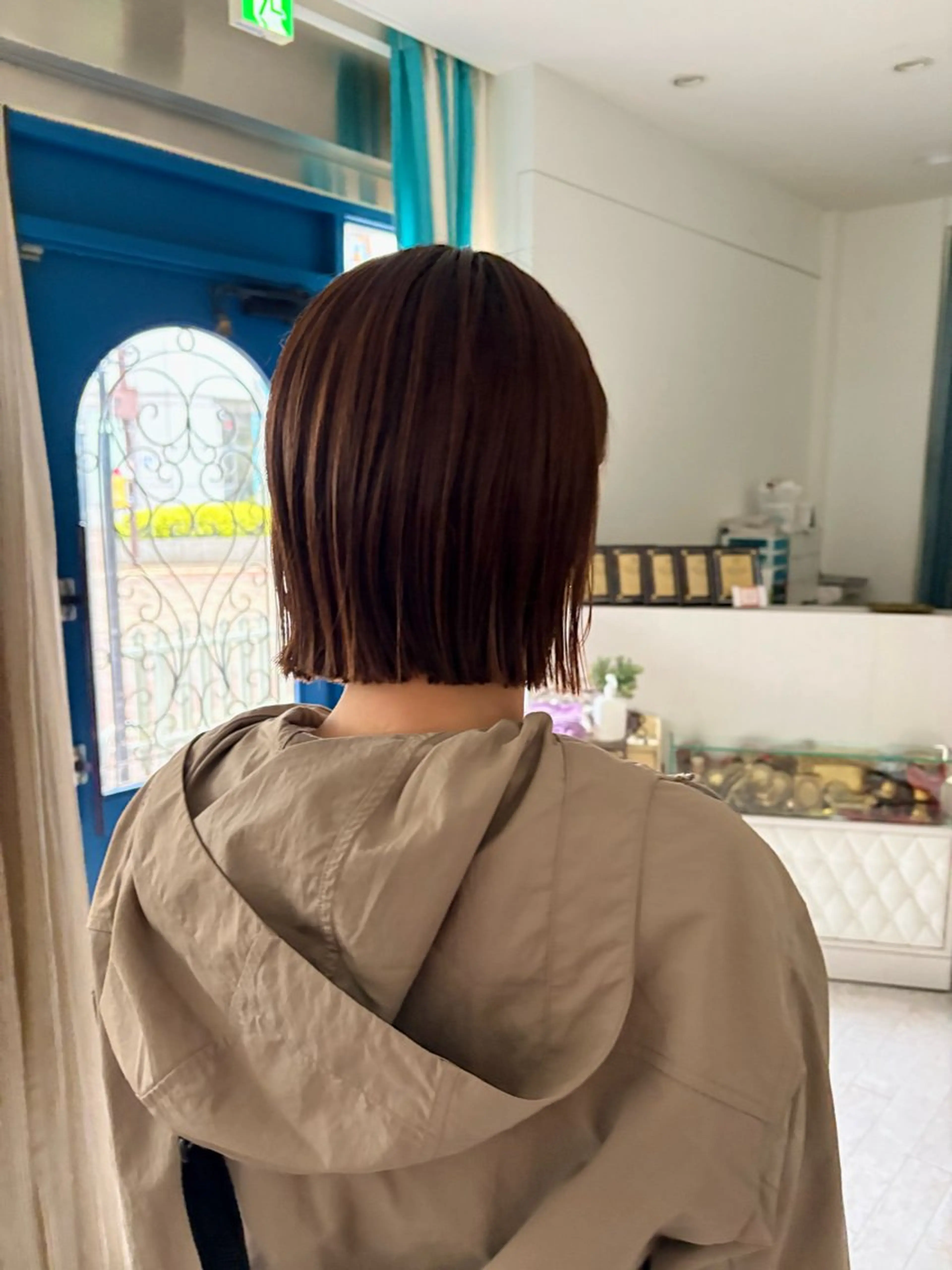 ミディアム 切りっぱなしボブ ボブ Lita MIRI🌱のヘアスタイル