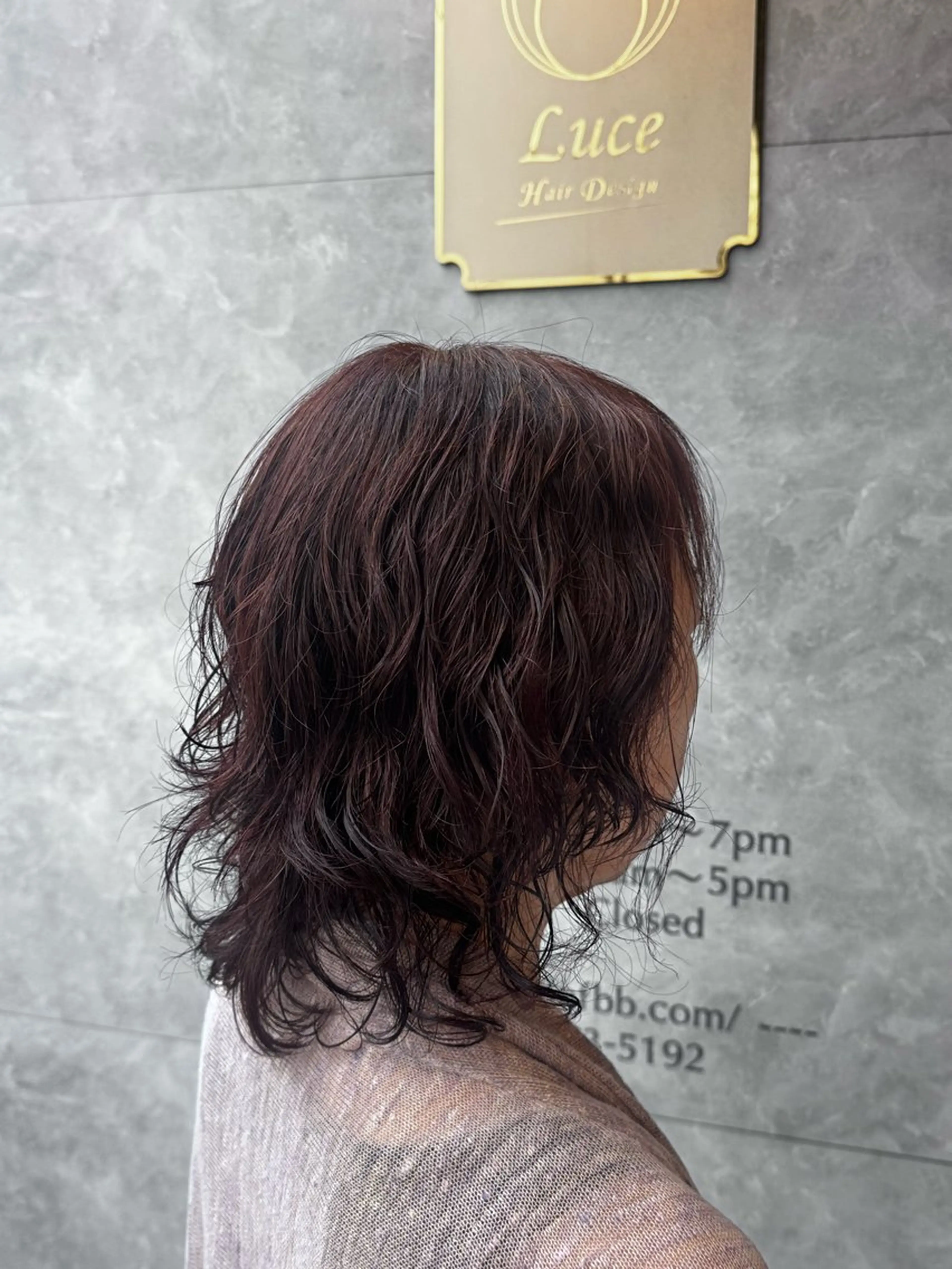 ショート レイヤーカット カット パーマ 佐藤 凜のヘアスタイル