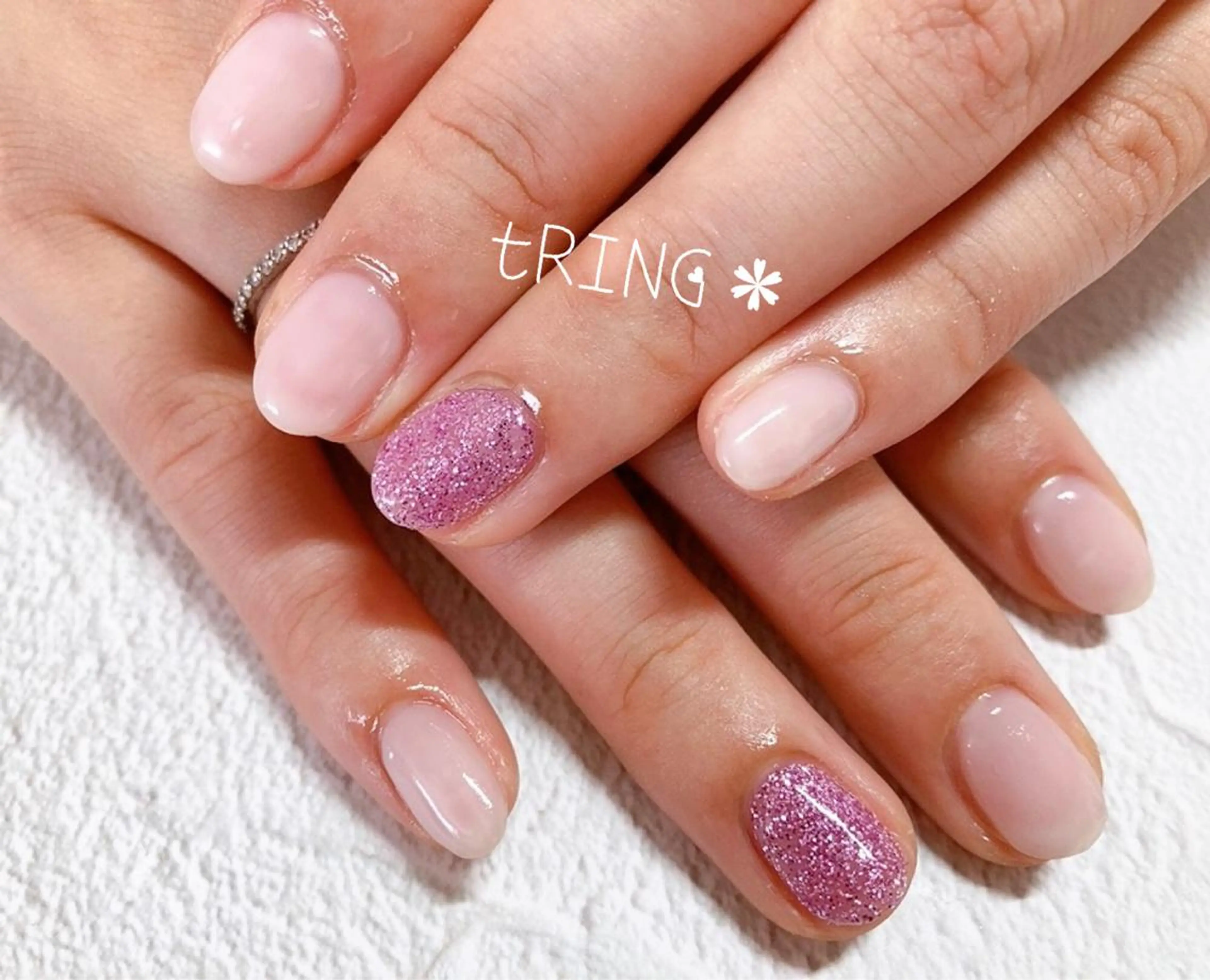 ネイル ハンドネイル tRING＊ しいの木台のネイルデザイン