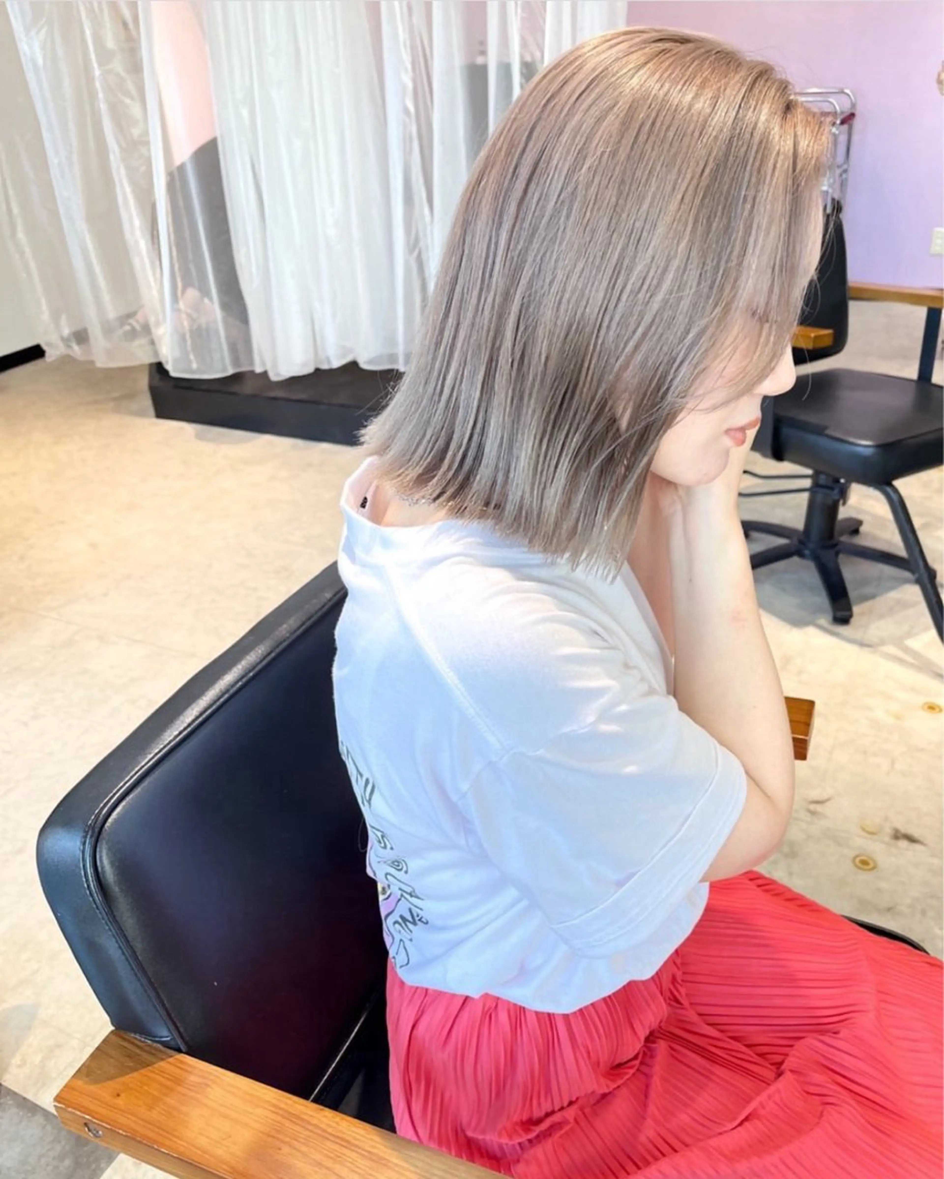 カラー MATTY yoshika 🐻のヘアスタイル