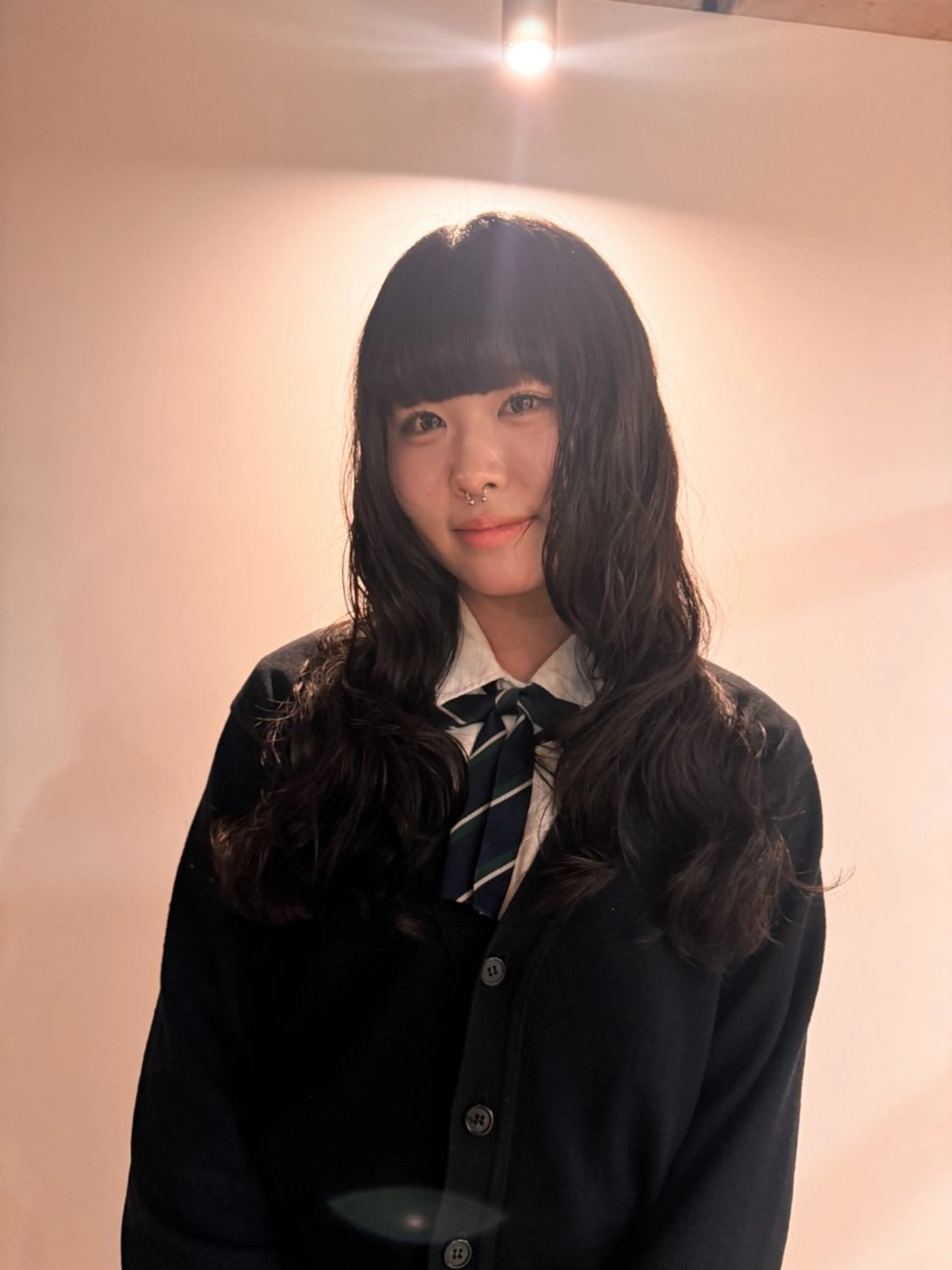 ロング パーマ カット パーマ saki/メンズパー マ・デザインカラーのヘアスタイル