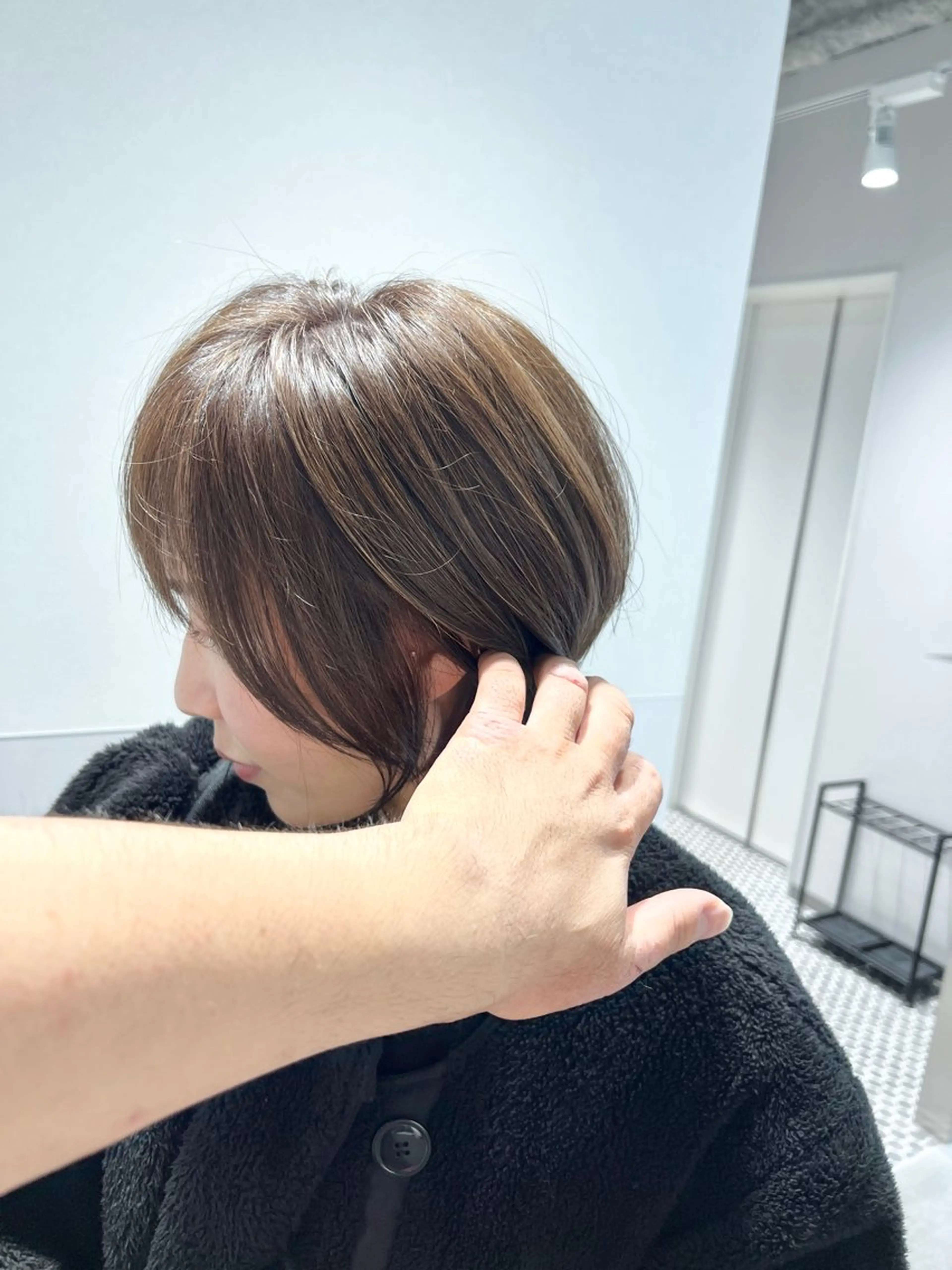 ショート カラー 長野 智史のヘアスタイル