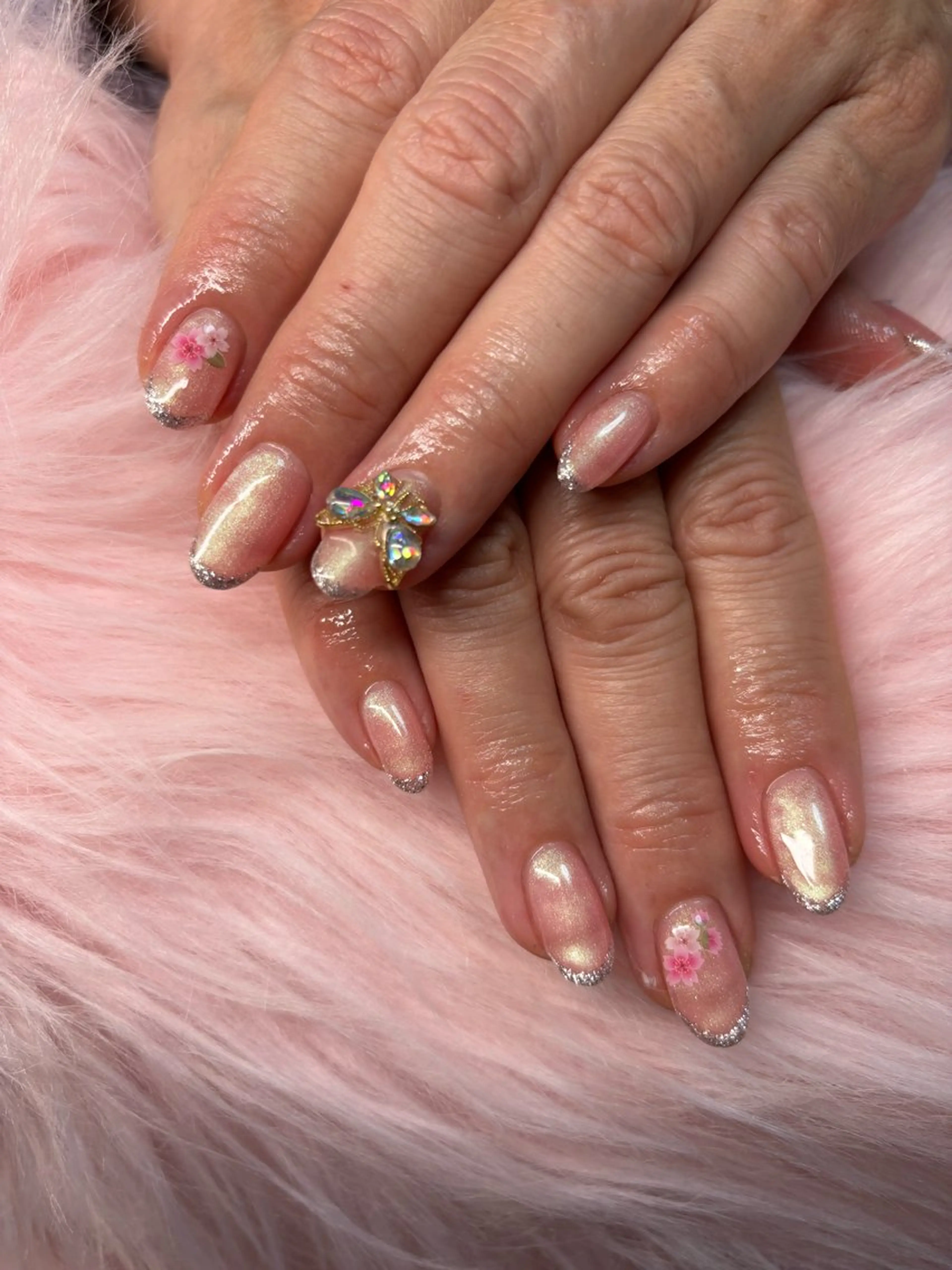 ネイル rukianail 新里のネイルデザイン