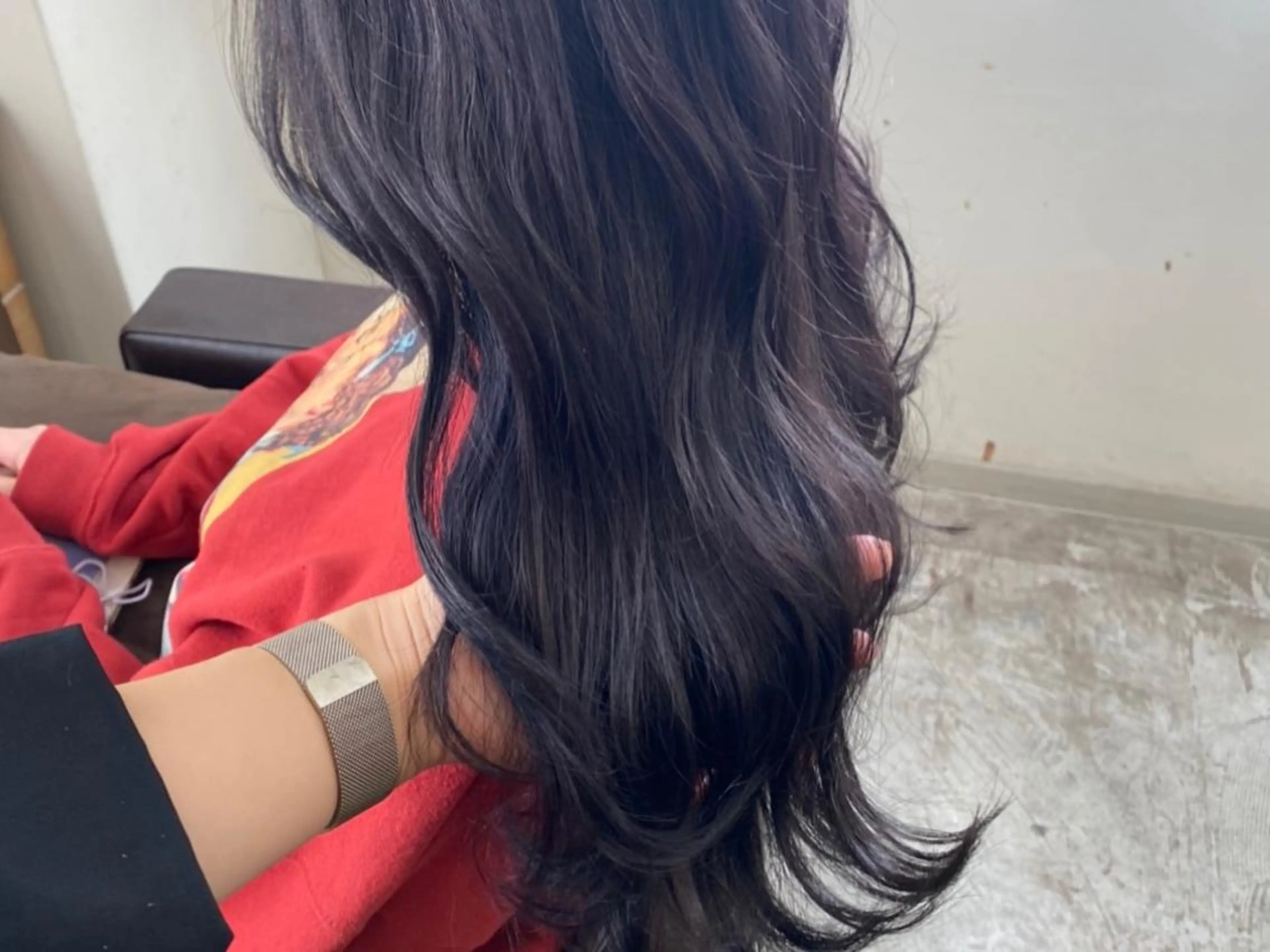 セミロング ヘアカラー トリートメント 似合わせレイヤーカッ ト🩶瀧本美咲のヘアスタイル