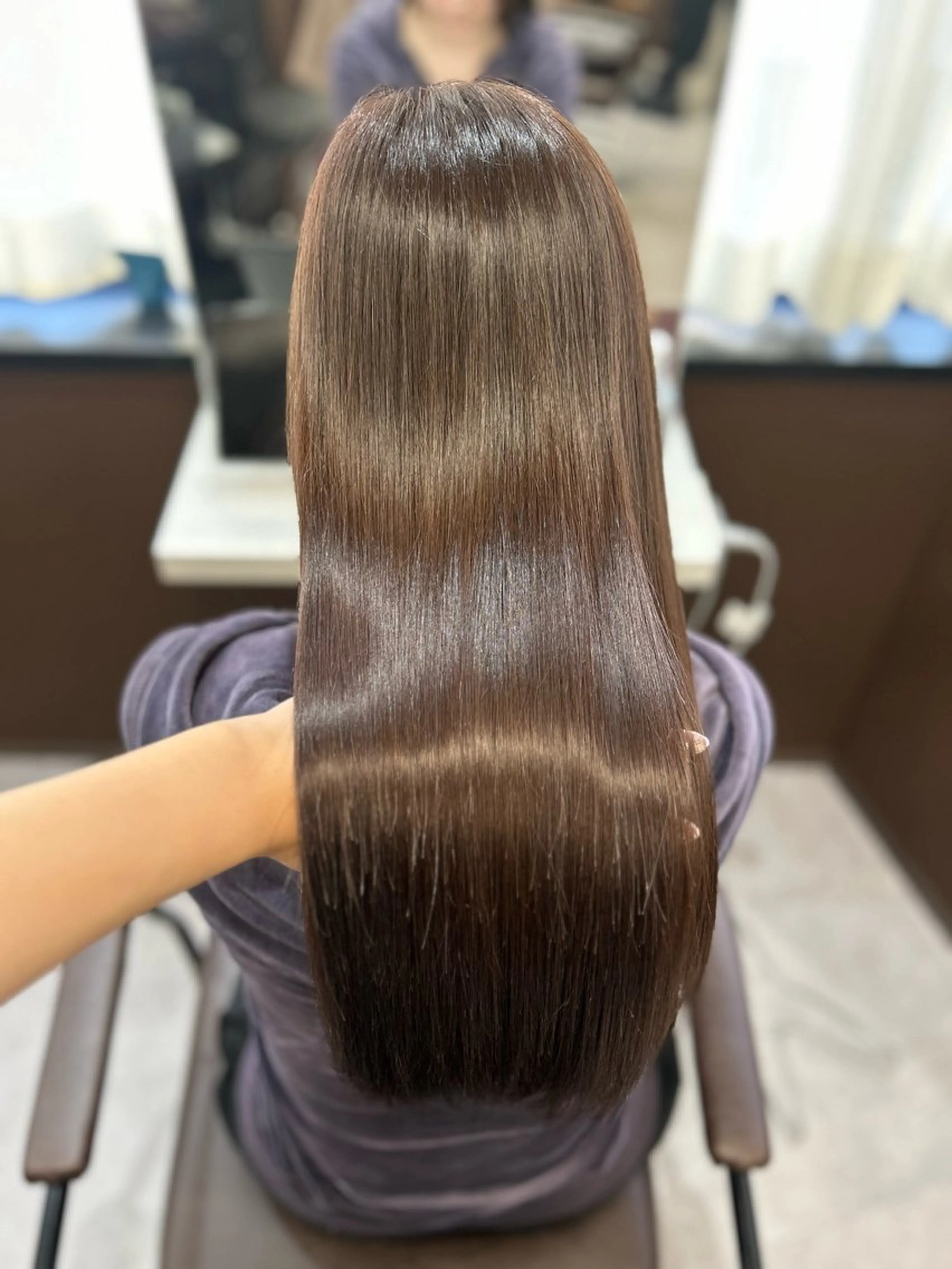 ロング カラー 韓国×髪質改善カラー 💎hinaのヘアスタイル