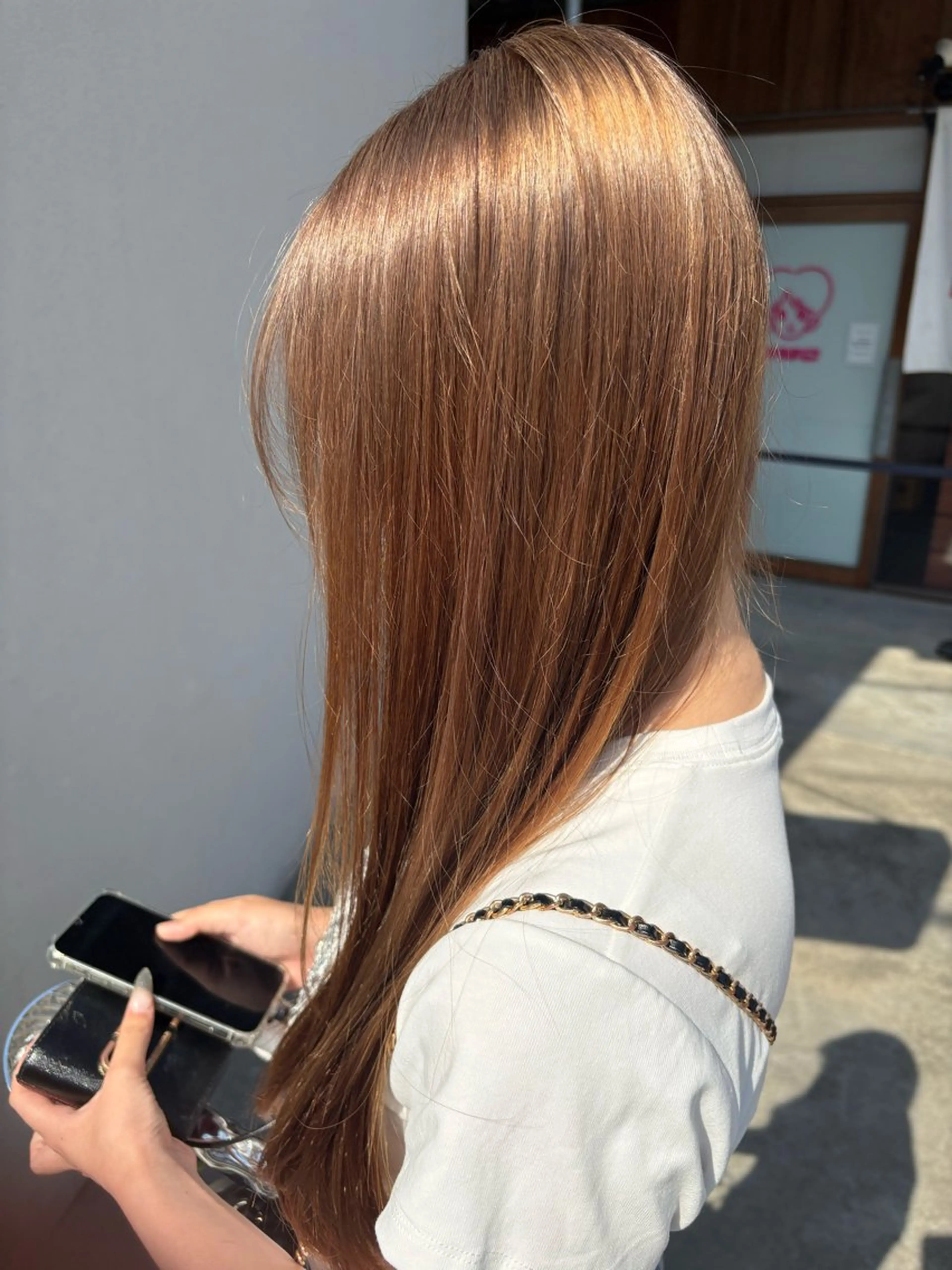 ロング カラー ヘアカラー トリートメント 鮫島海斗☆レイヤー☆ ケアブリーチのヘアスタイル