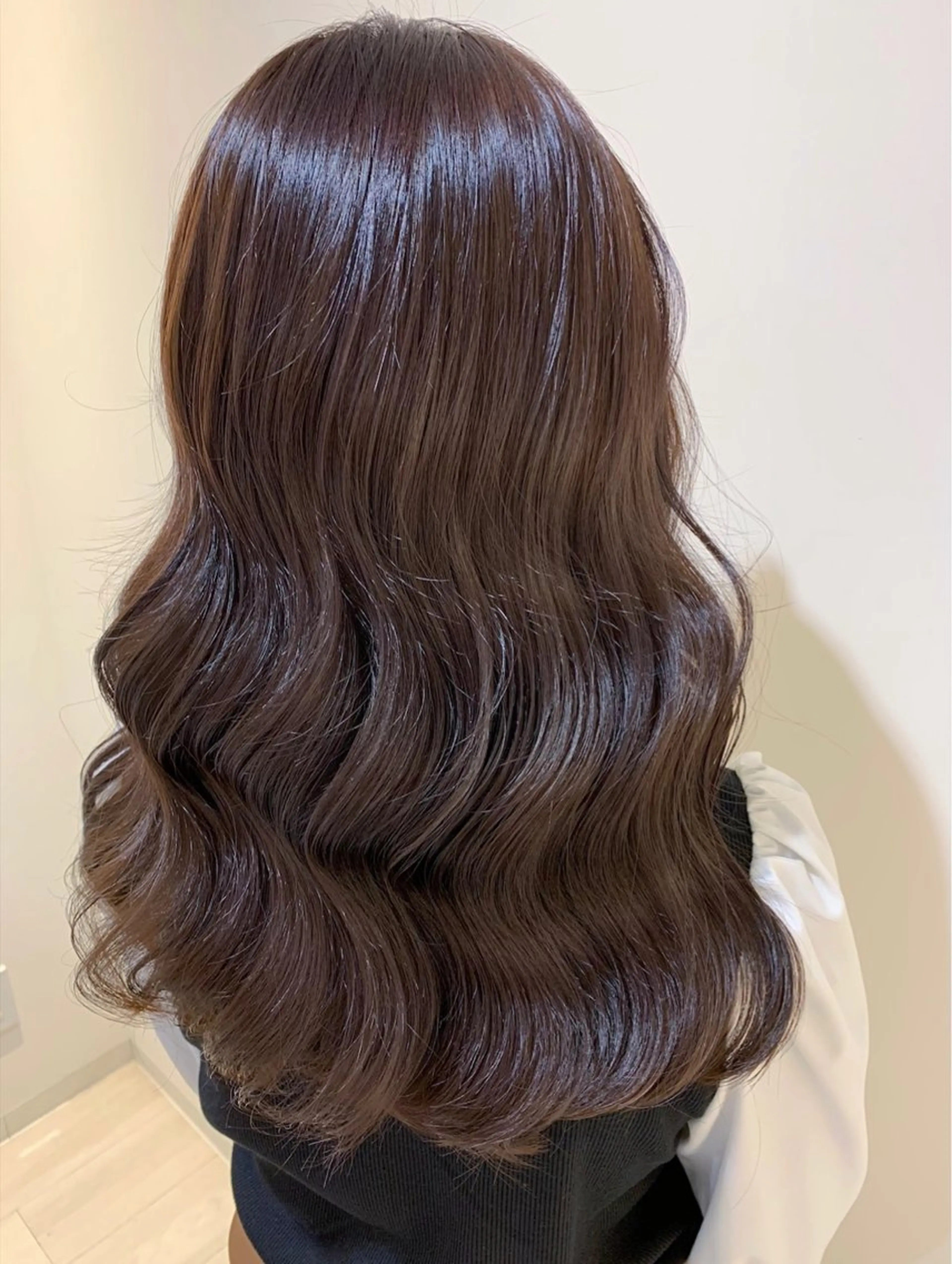 ロング カラー 🍓韓国ヘア レイヤ ーカット🍓笠原 葵のヘアスタイル