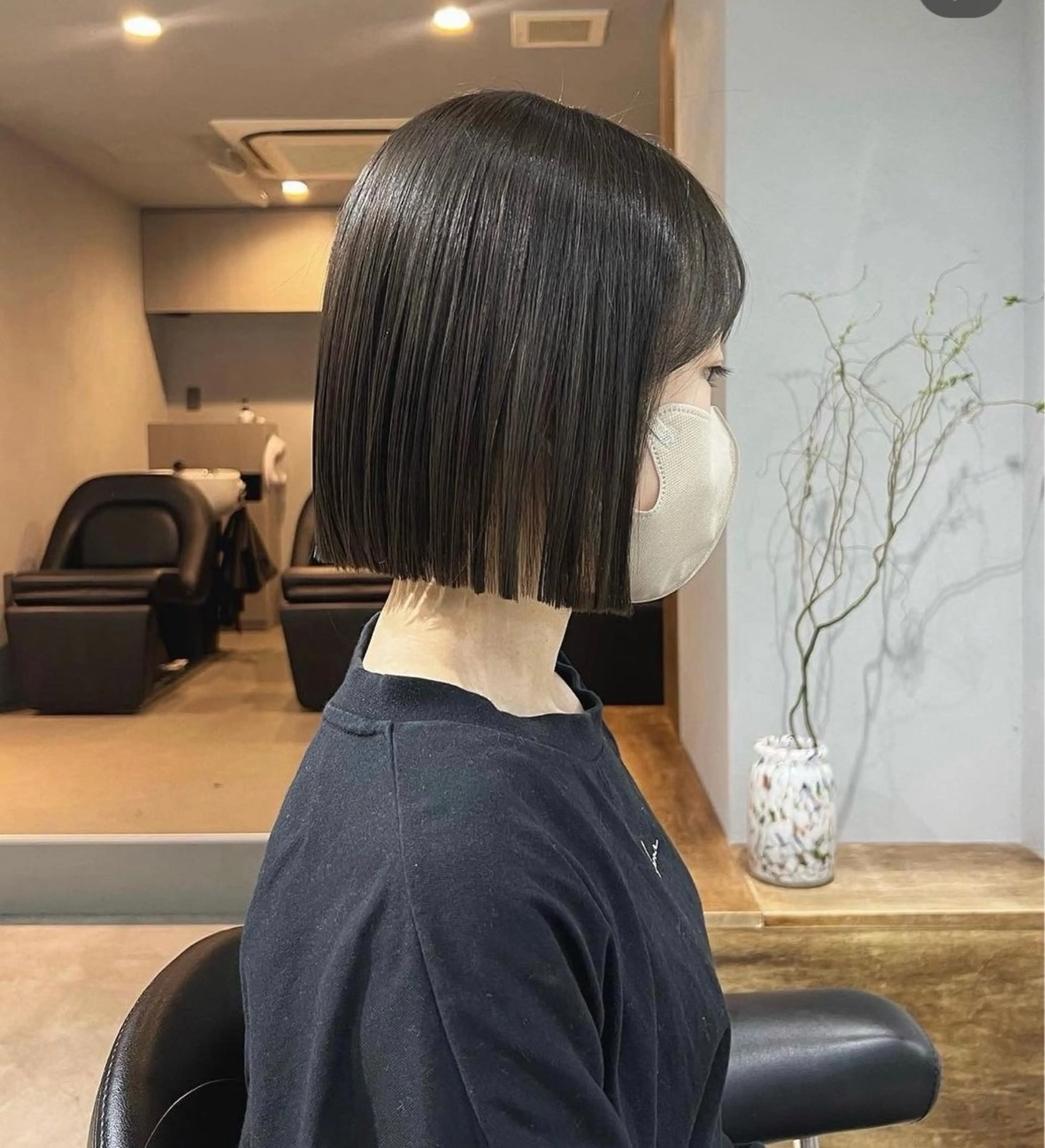 ショート カラー ヘアカラー トリートメント akane/ボブ /ブラウンベージュのヘアスタイル