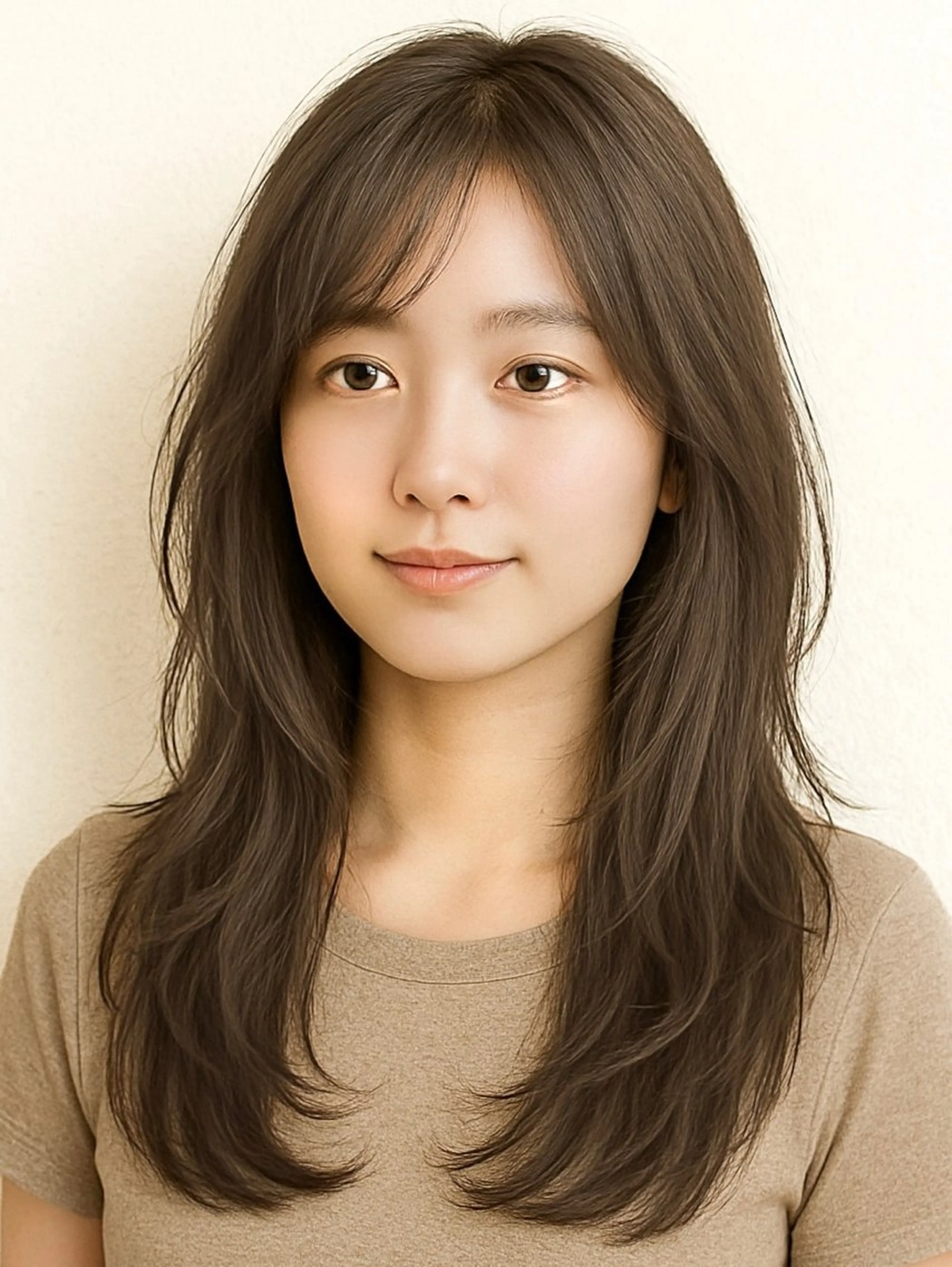 セミロング 映える顔まわり/前髪 特化 💗 ユキマのヘアスタイル