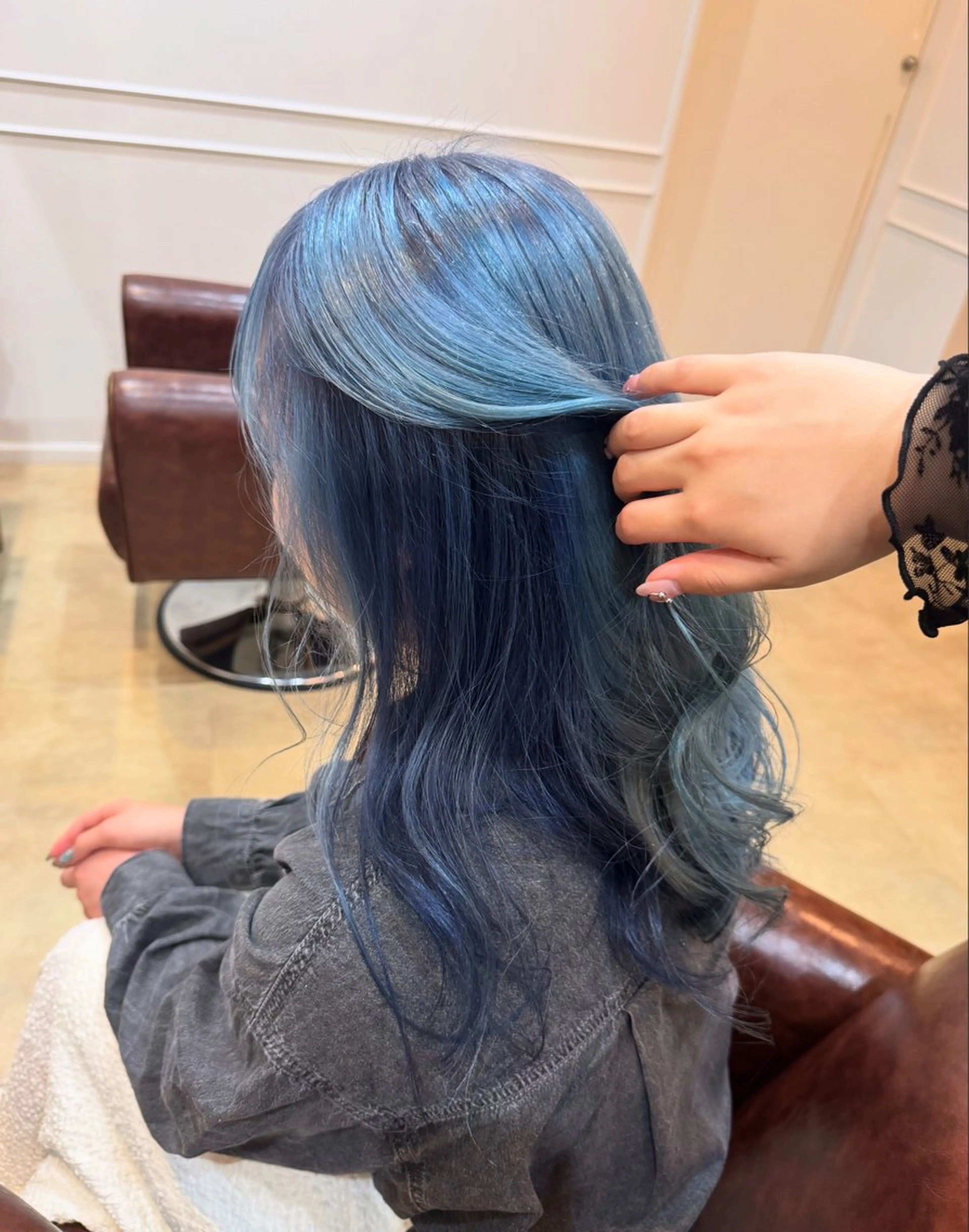 カラー ヘアカラー トリートメント houda marinのヘアスタイル