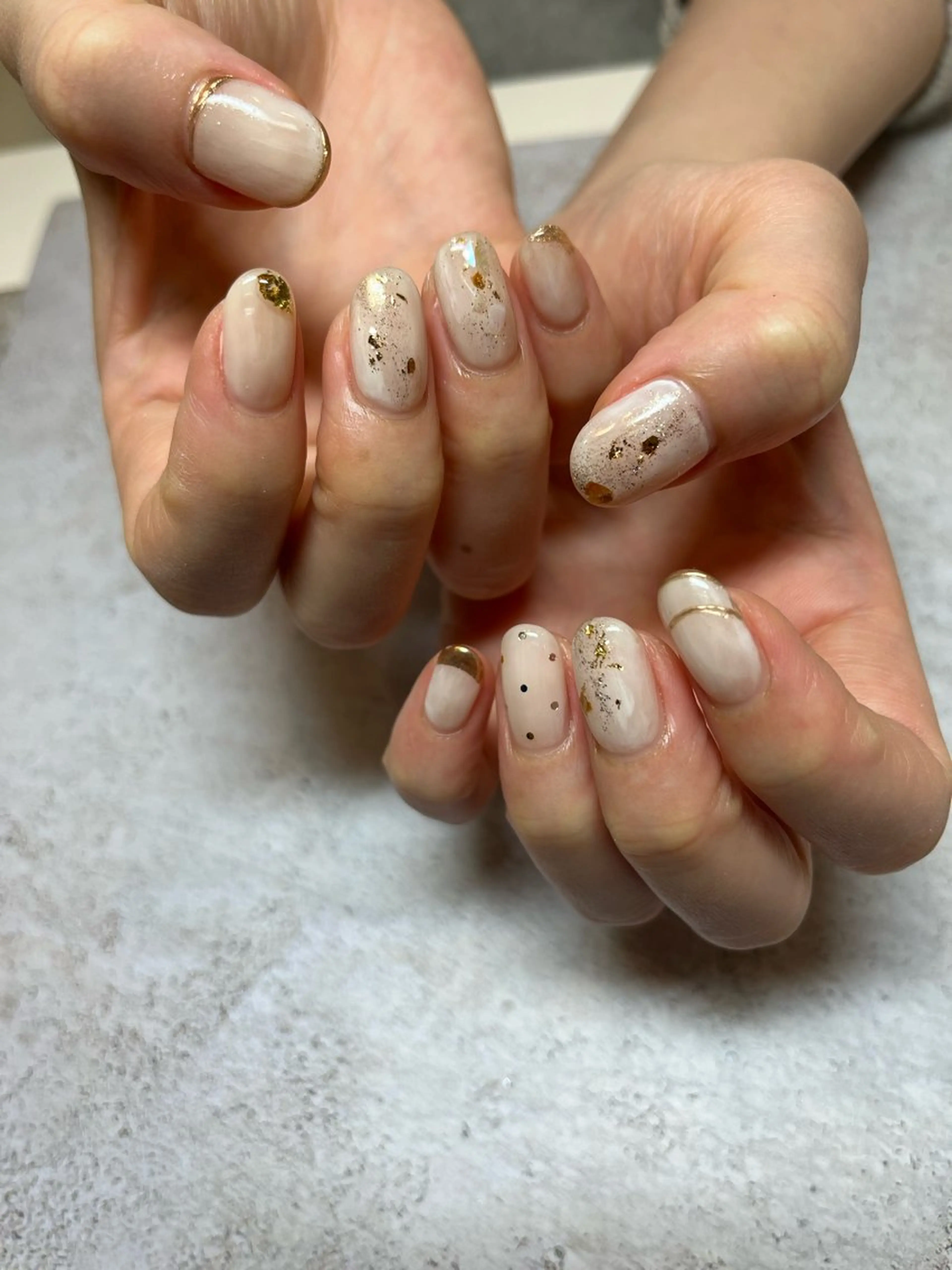 ネイル ハンドネイル 【LINON】 airiのネイルデザイン