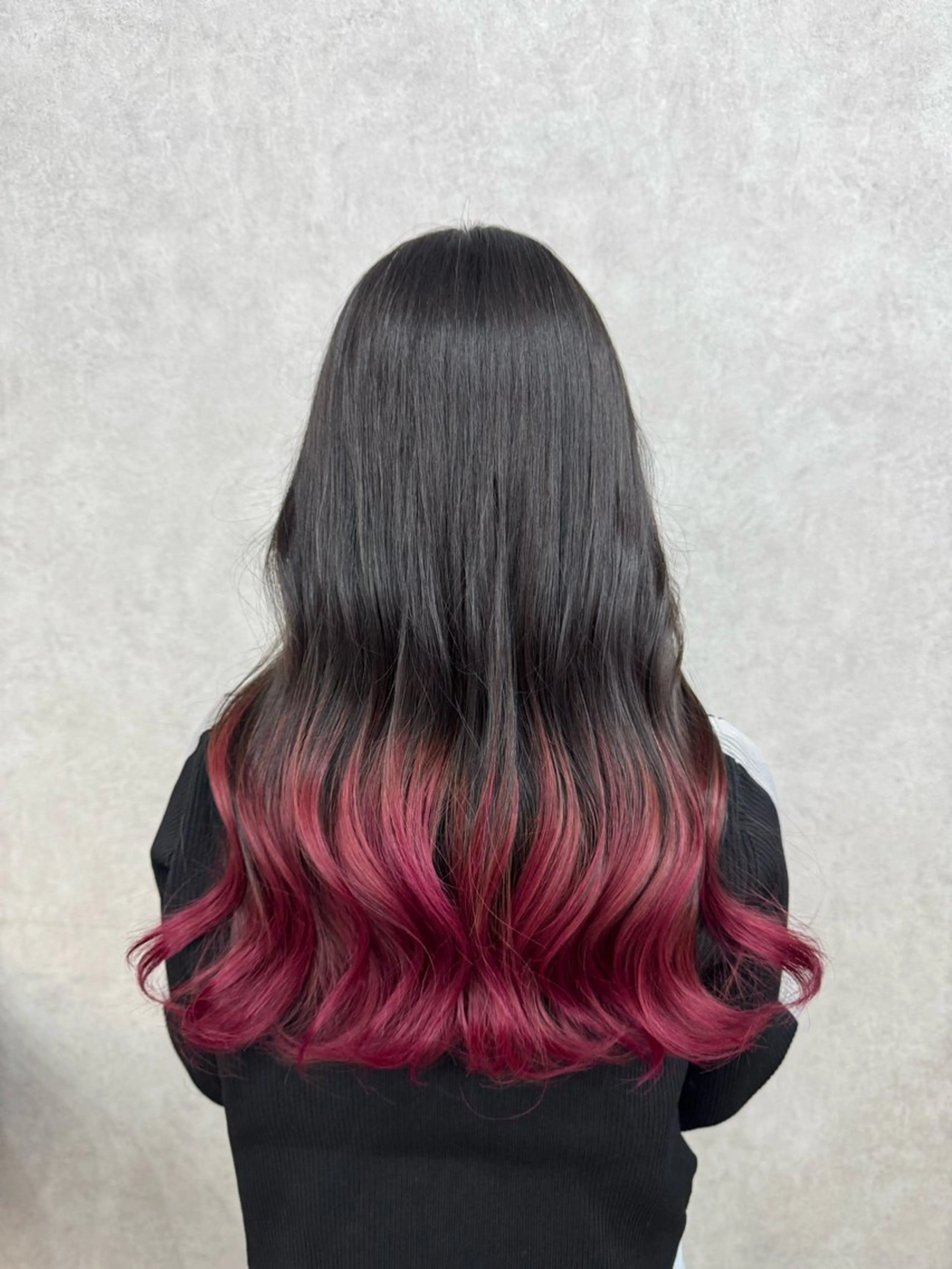 ロング カラー 🍎暖色カラーで大人 可愛く🍒齋藤すみれのヘアスタイル